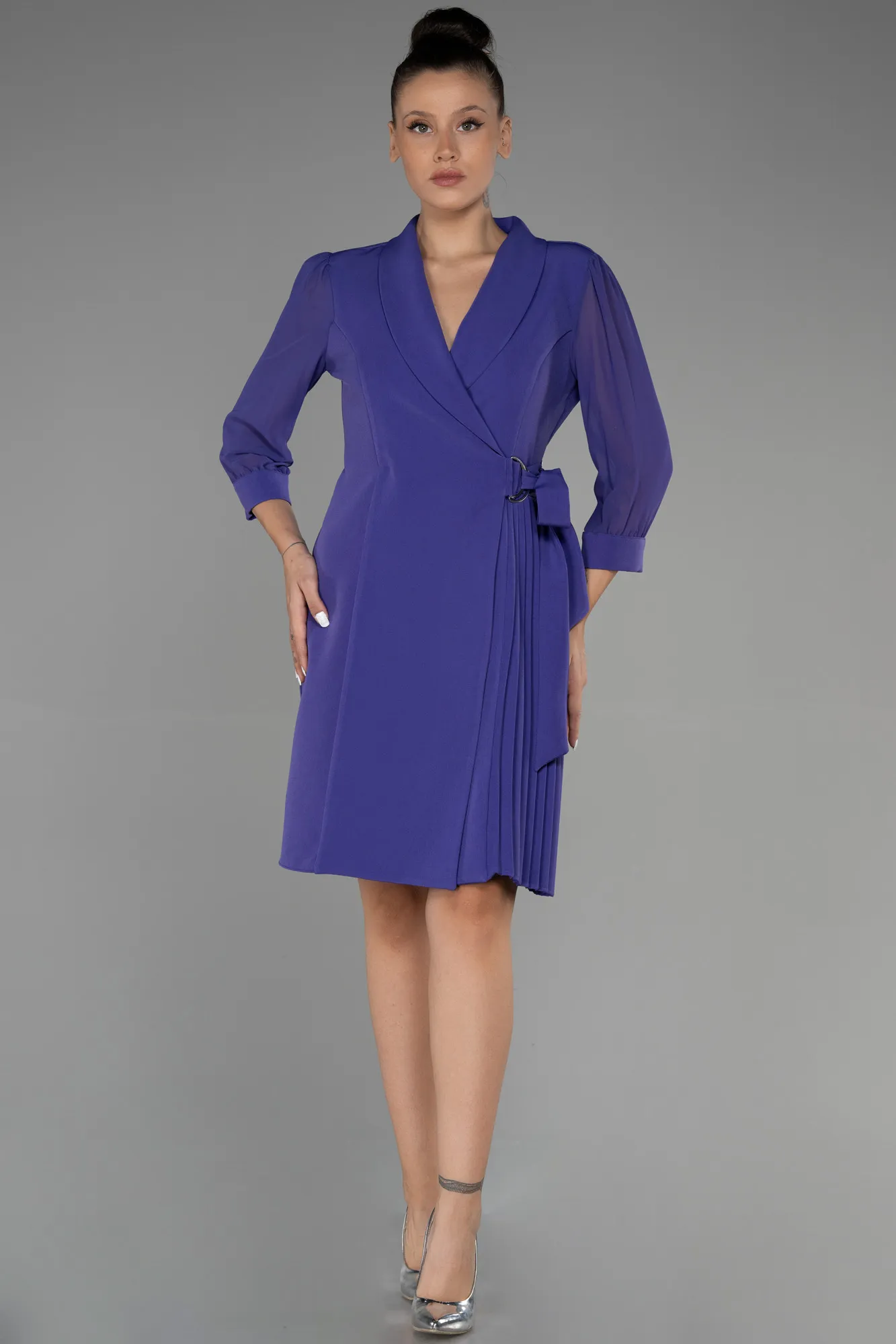 Lilac-Short Cocktail Dress ABK1840