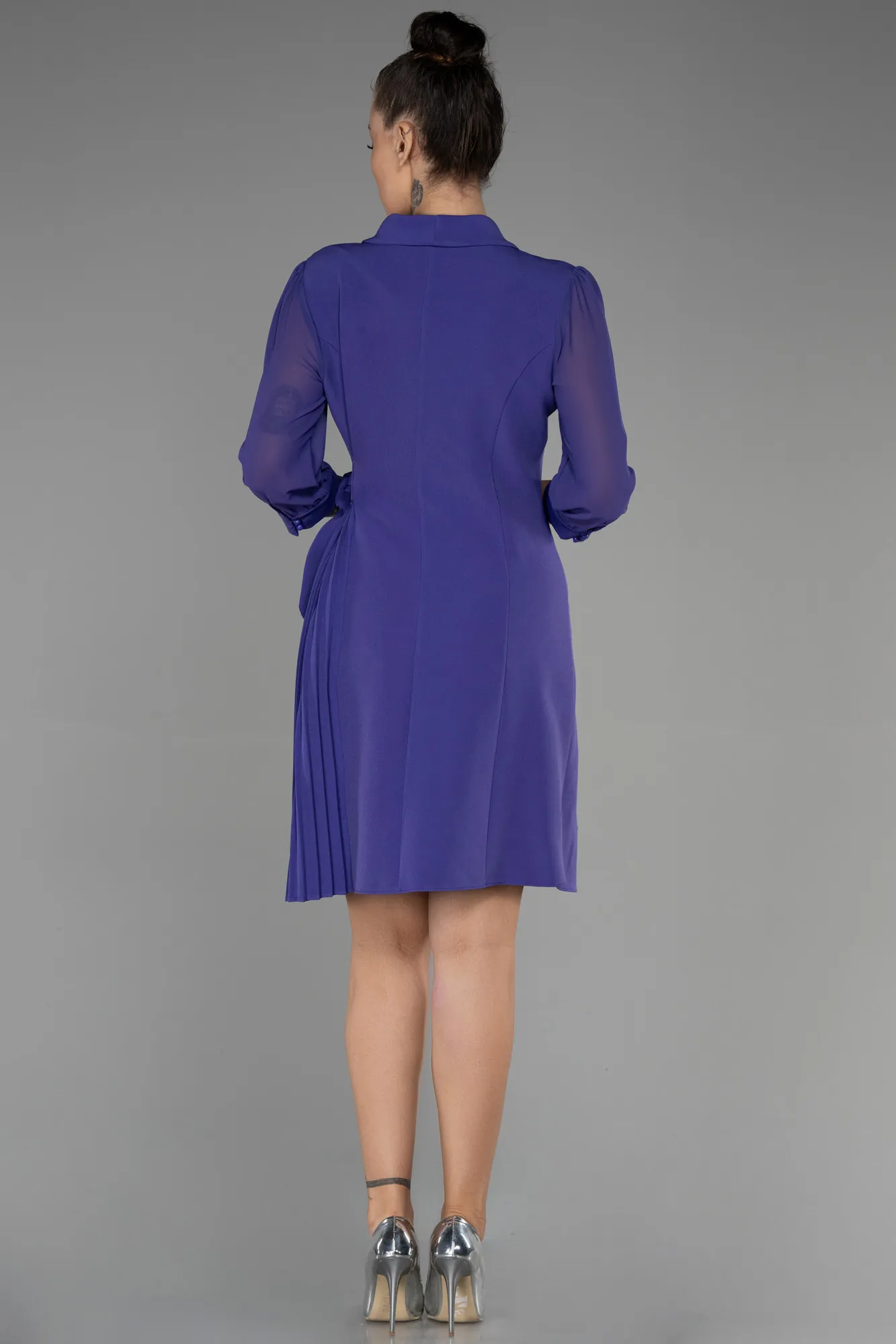 Lilac-Short Cocktail Dress ABK1840