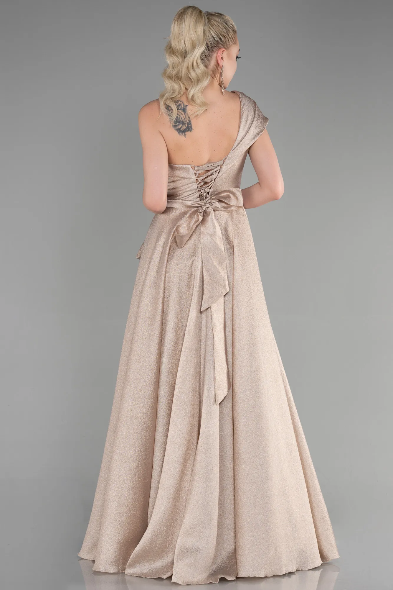 Mink-Long Evening Dress ABU3632