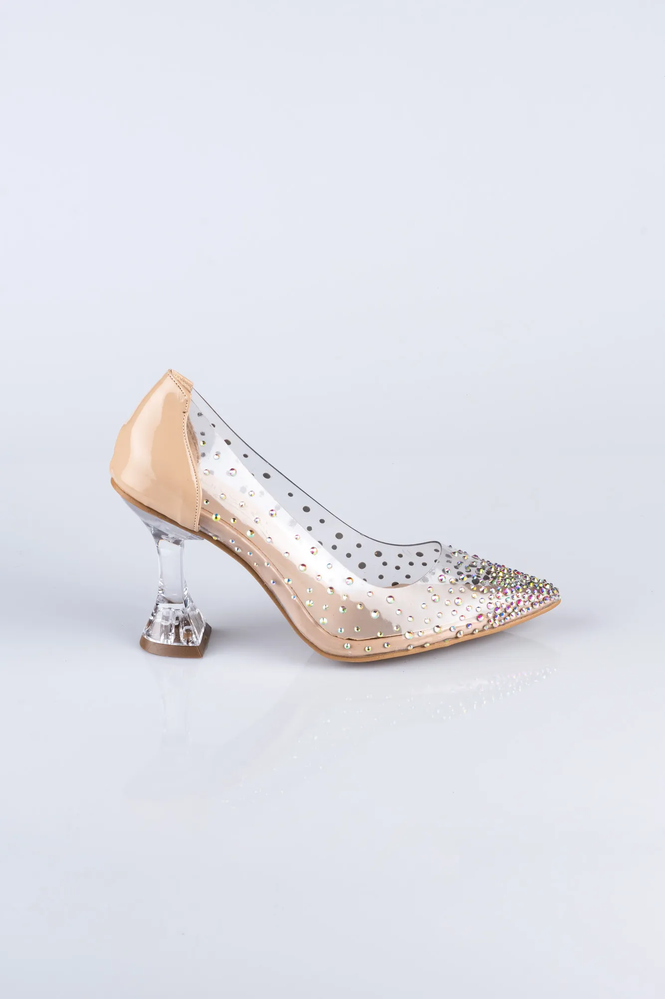 Mink-Mirror Evening Shoe AB1081