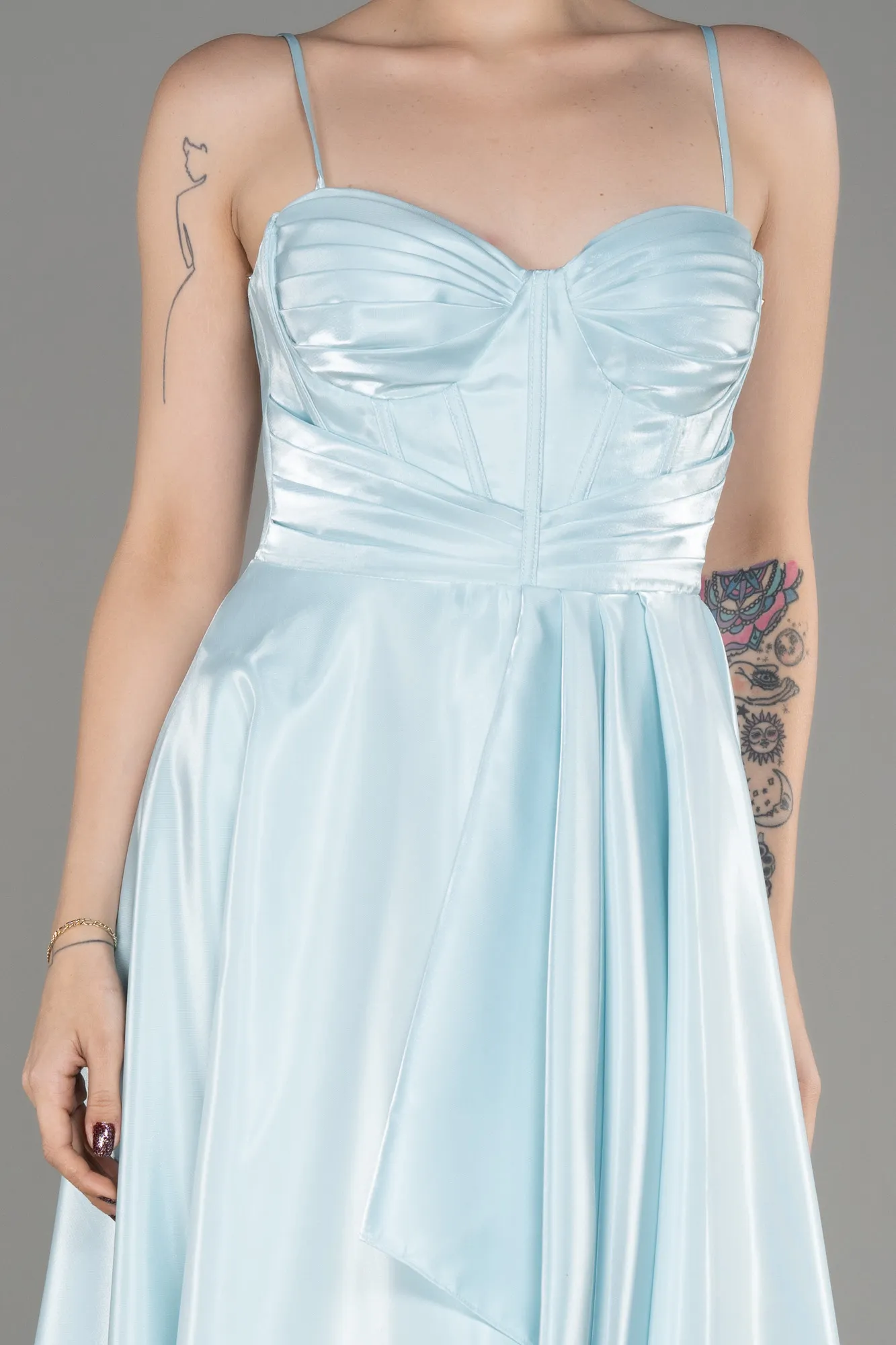 Mint-Midi Cocktail Dress ABK2063