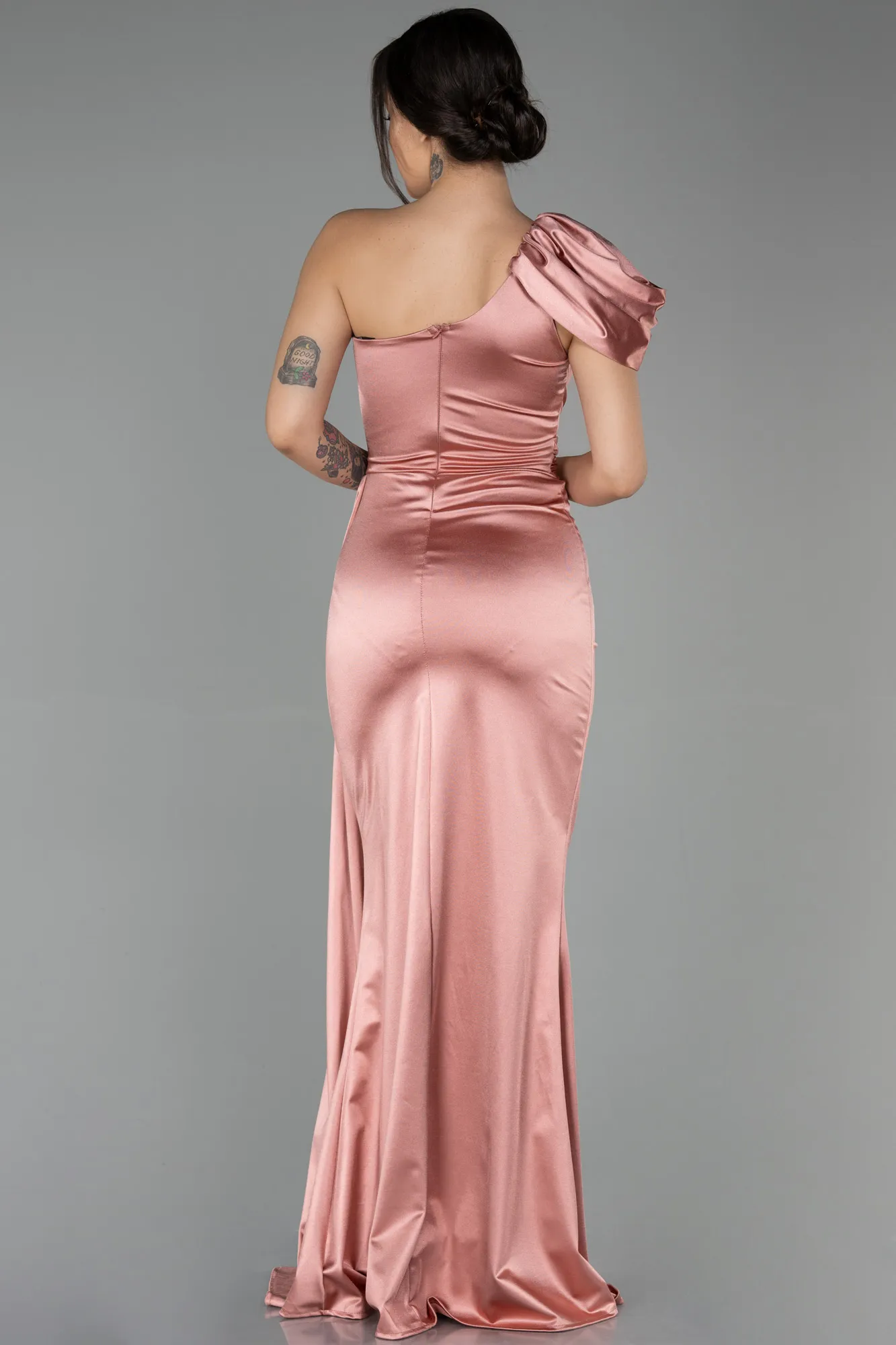 Onion Skin-Long Prom Gown ABU3325