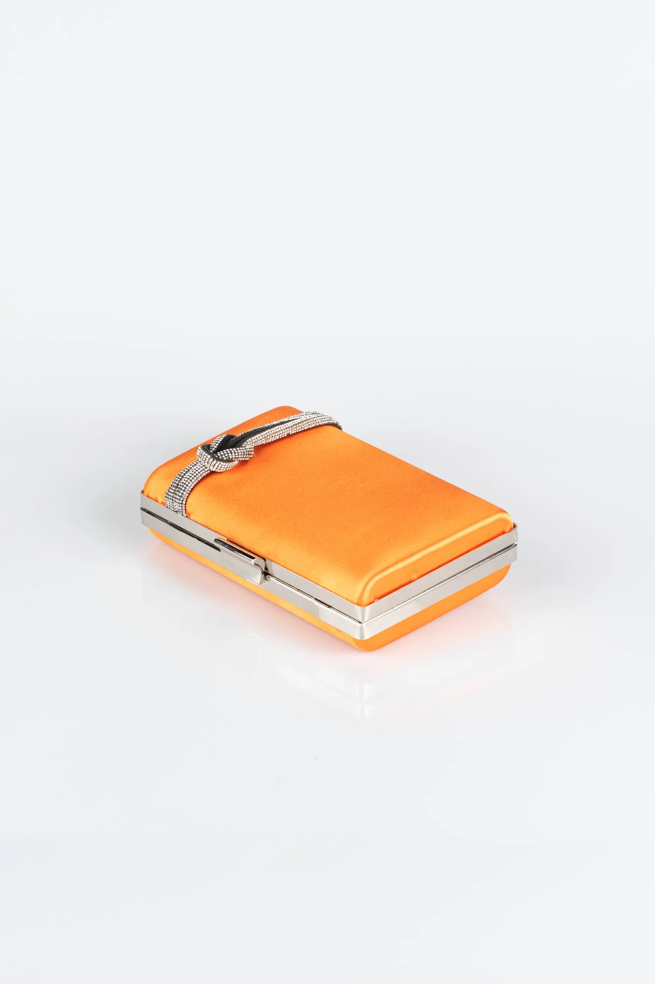 Orange-Satin Box Bag VT9275