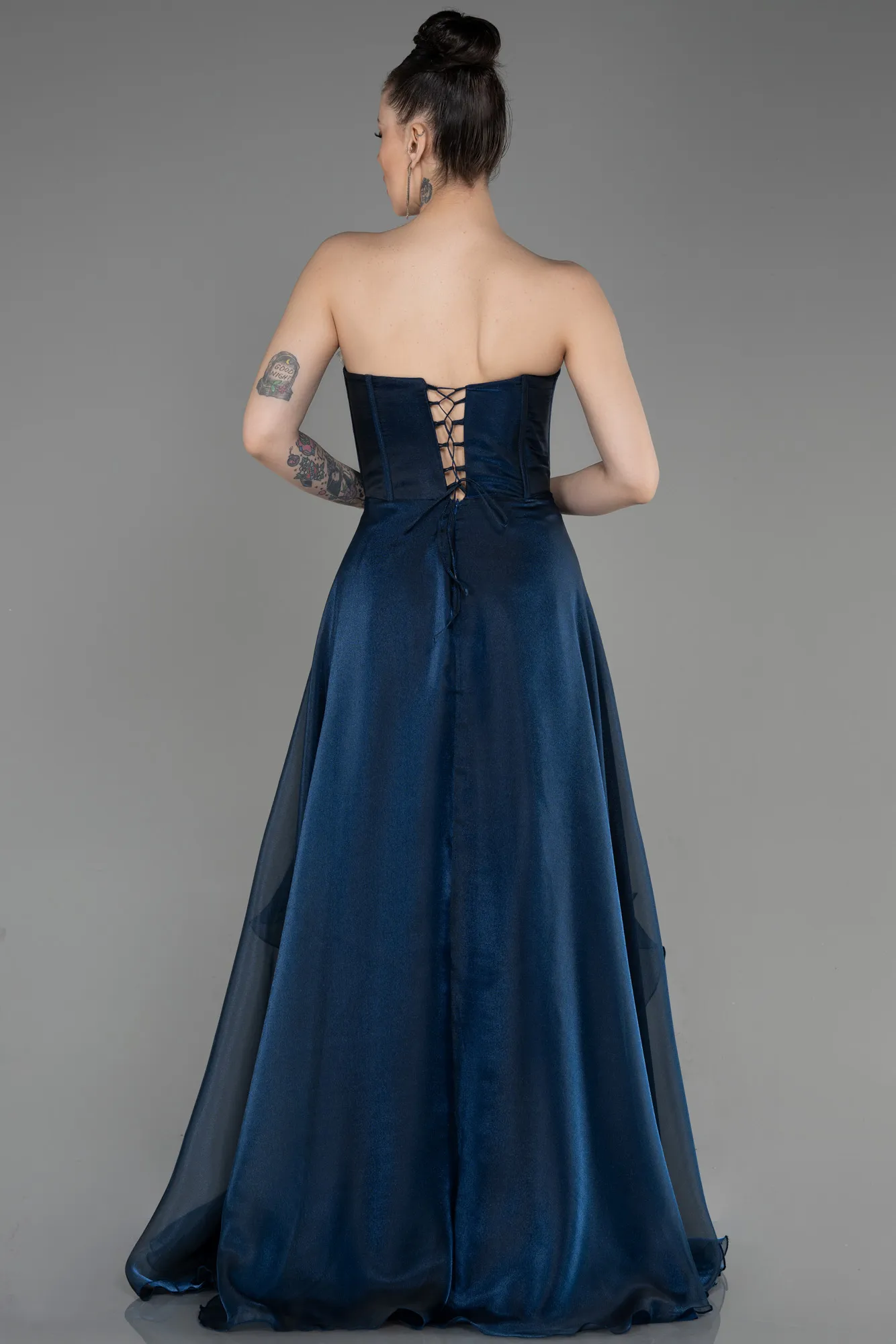 Parlement Blue-Long Evening Dress ABU3720