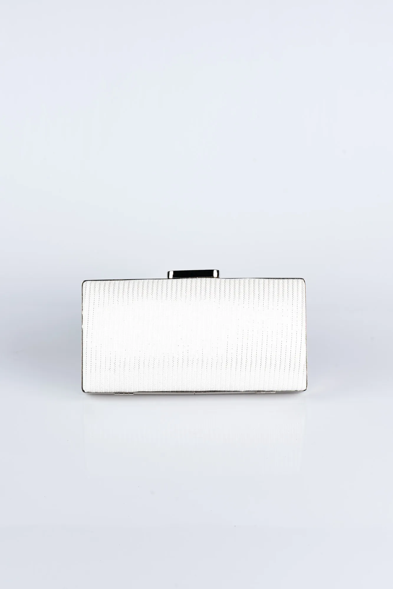 Pearl-Silvery Box Bag V233