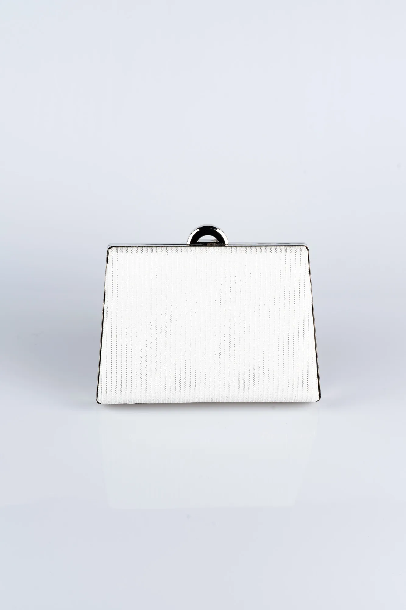 Pearl-Silvery Box Bag V249