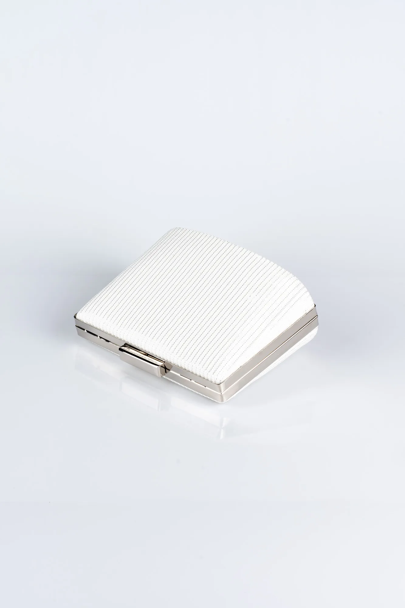 Pearl-Silvery Box Bag V288