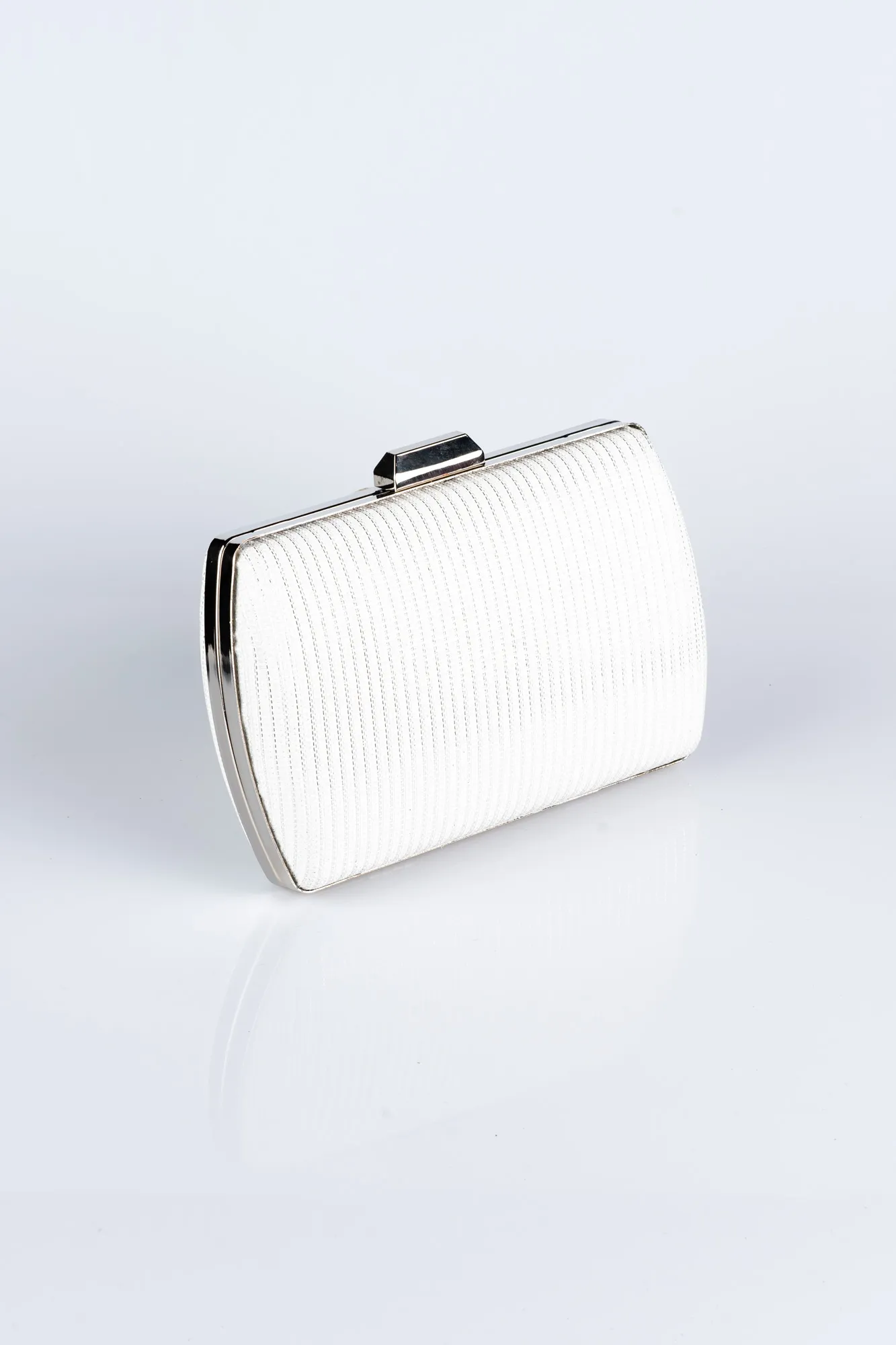 Pearl-Silvery Evening Bag V276