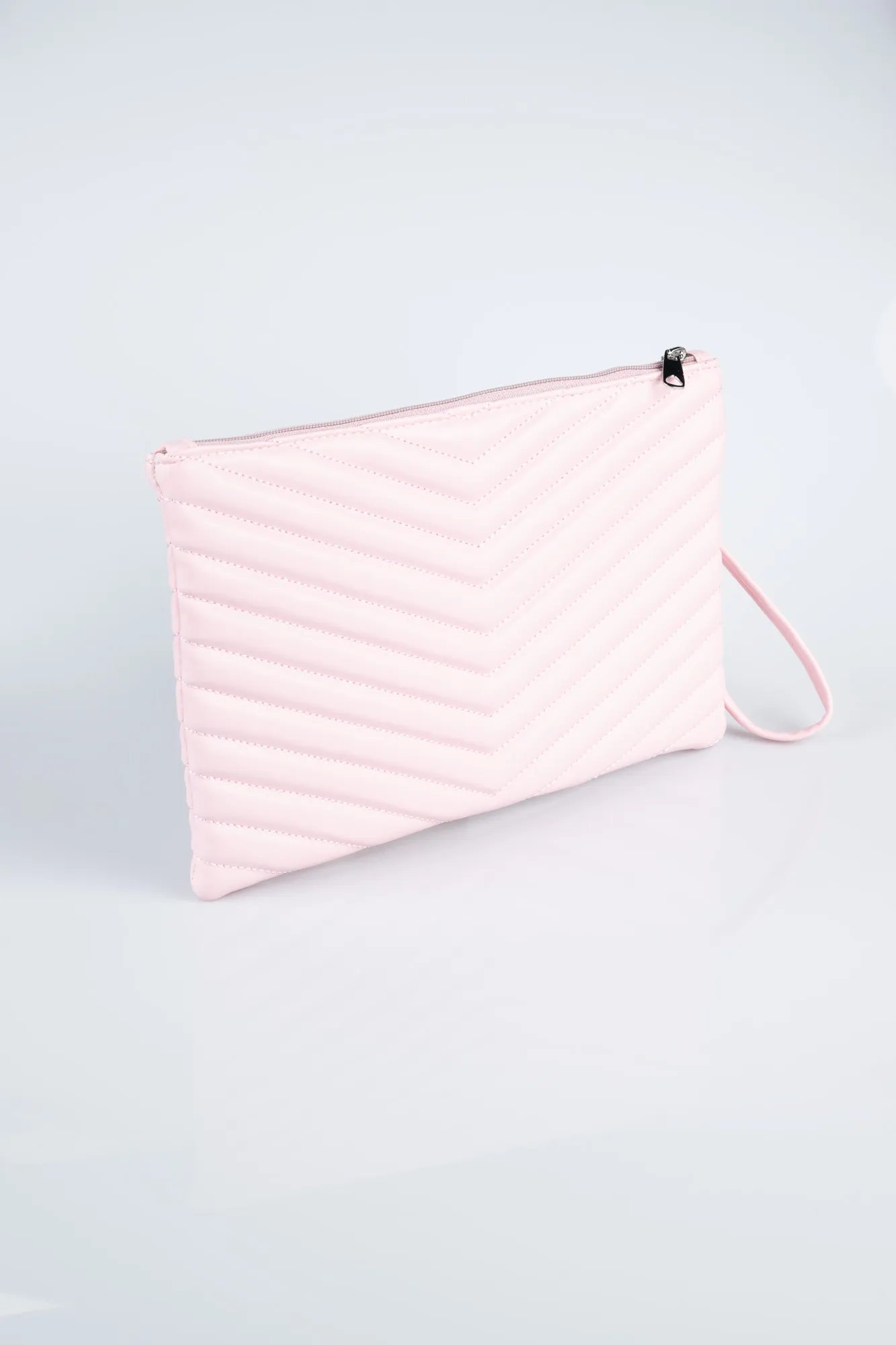 Pink-Leather Evening Bag KC413