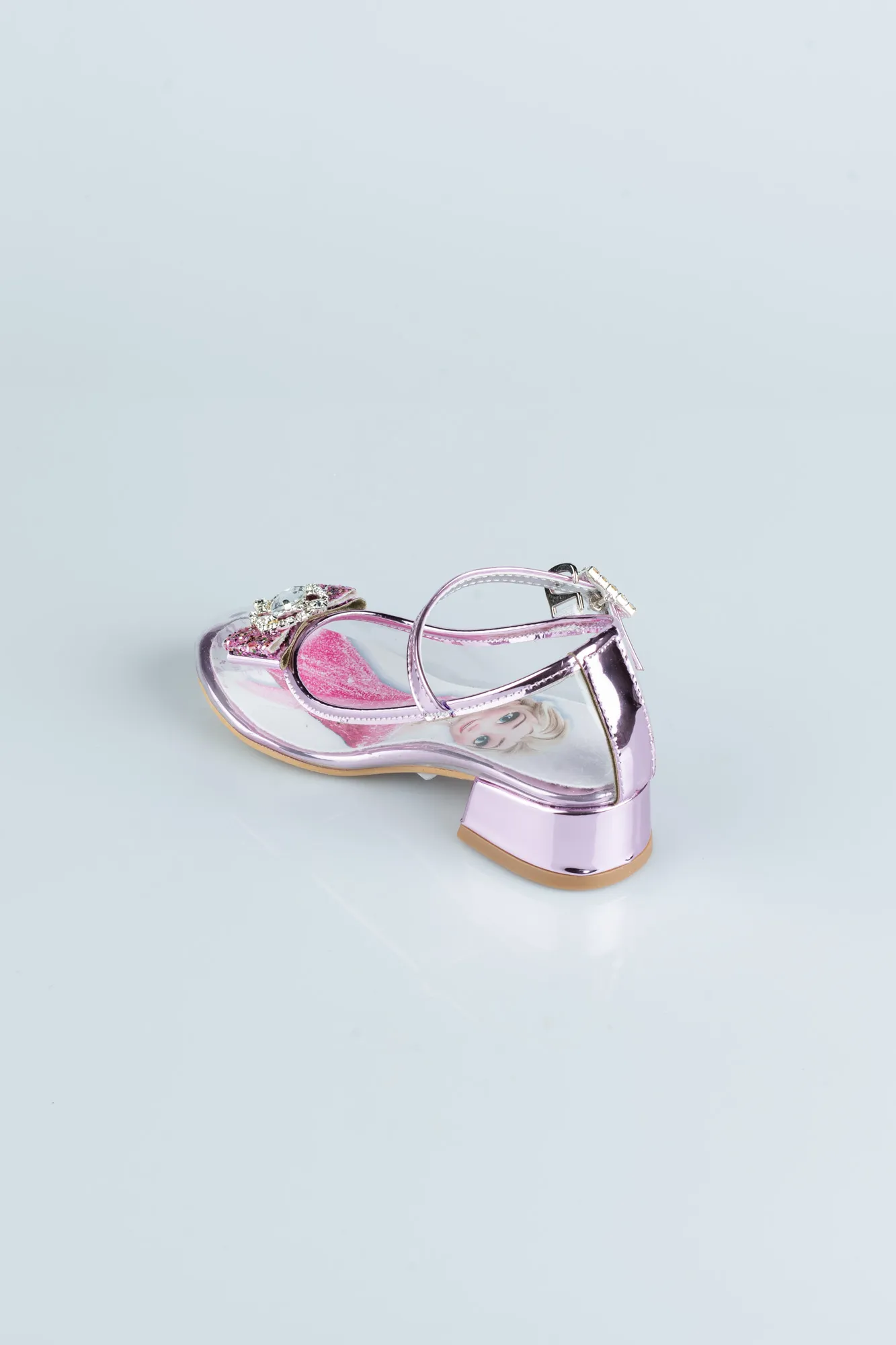 Pink-Skin Kids Shoe HR005