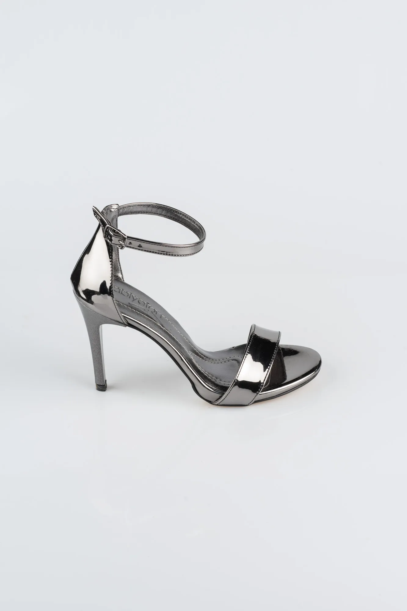 Platinum-Mirror Evening Shoe ABA1452