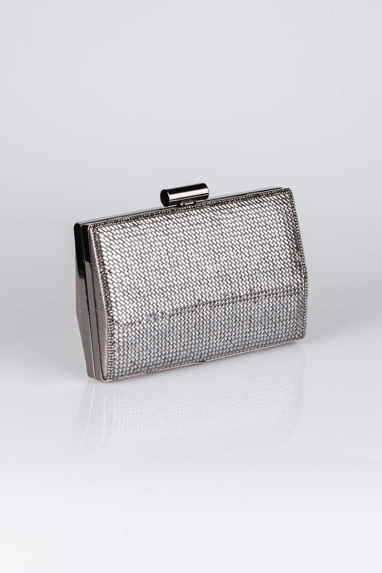 Platinum-Plaster Fabric Box Bag V335