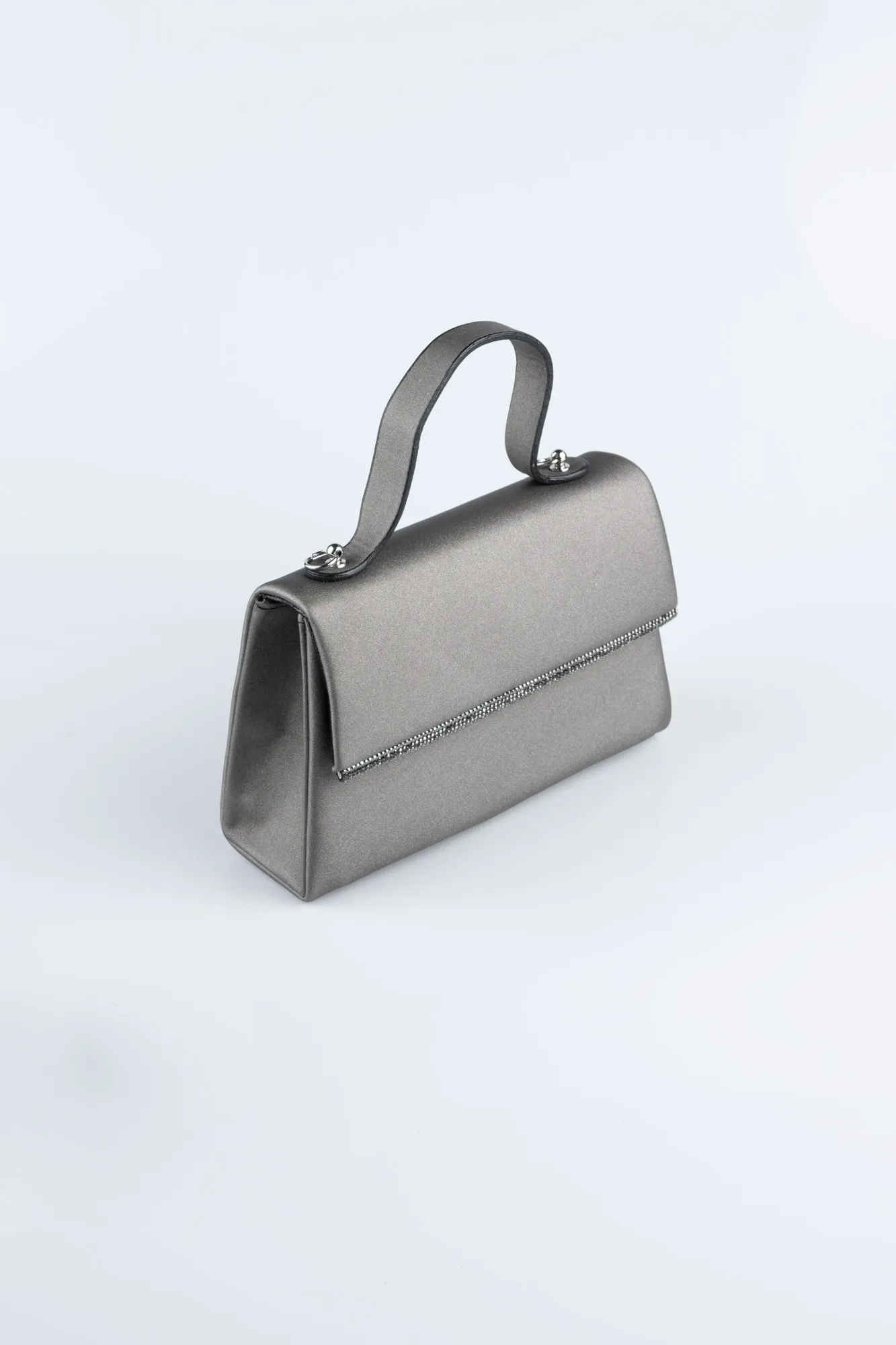 Platinum-Satin Night Bag KC408