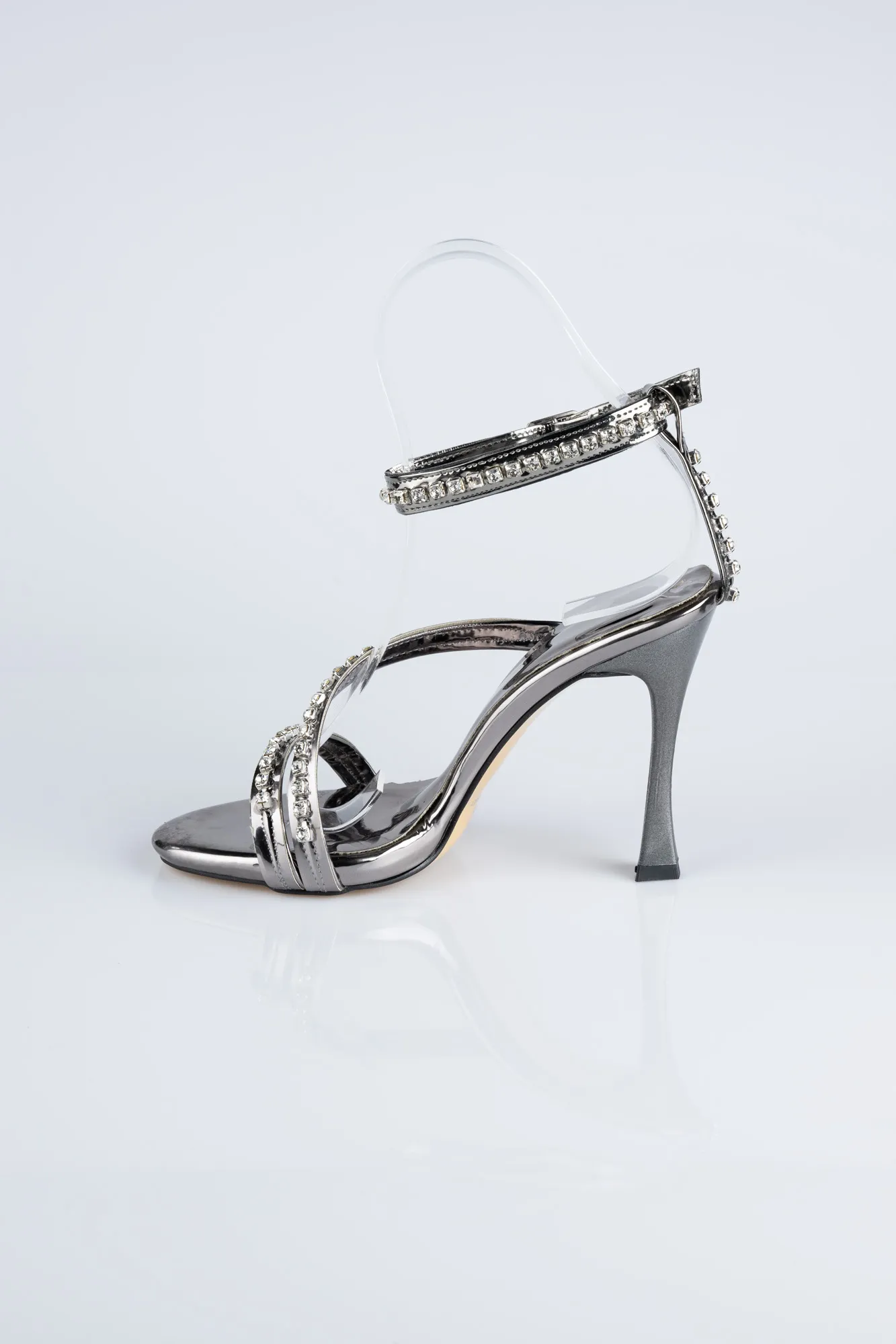 Platinum-Stony Evening Shoe AB8007