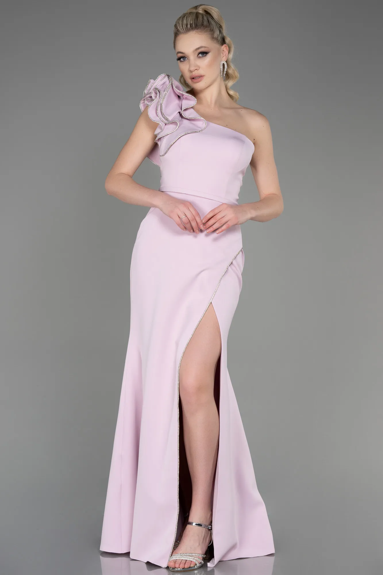 Powder Color-Long Evening Dress ABU3605
