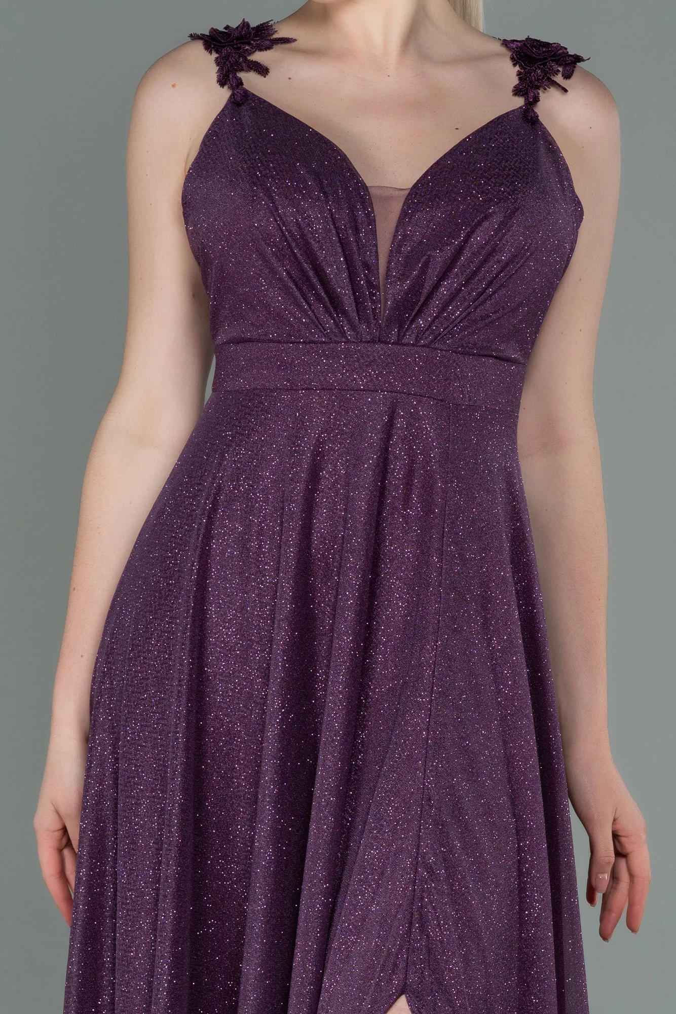 Purple-Long Evening Dress ABU2307