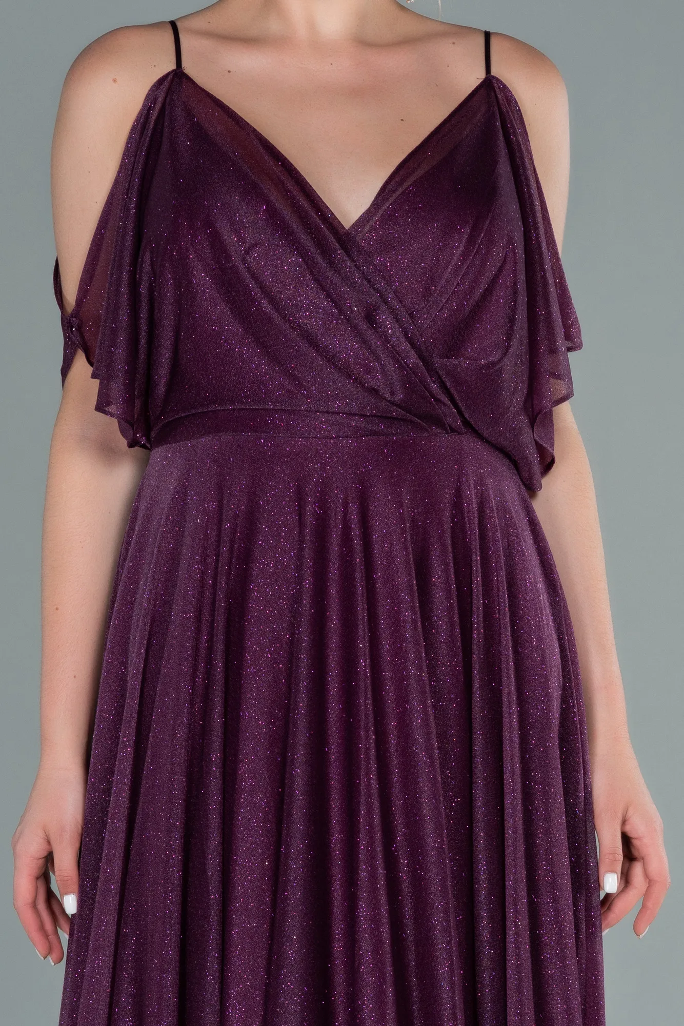 Purple-Long Evening Dress ABU2484