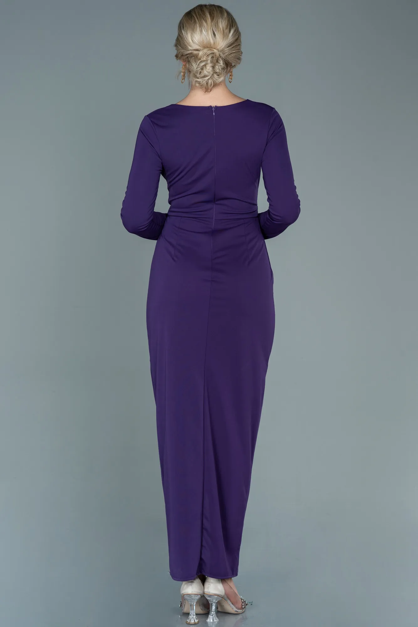 Purple-Long Evening Dress ABU2691