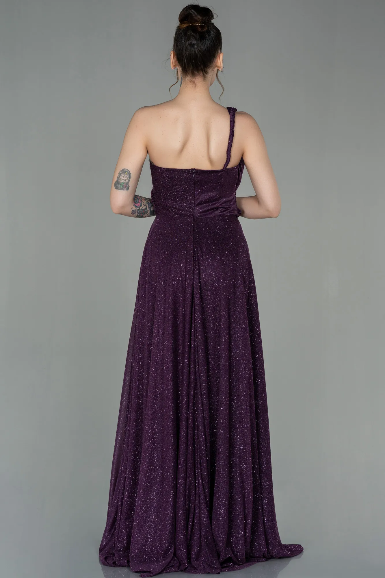 Purple-Long Evening Dress ABU2834