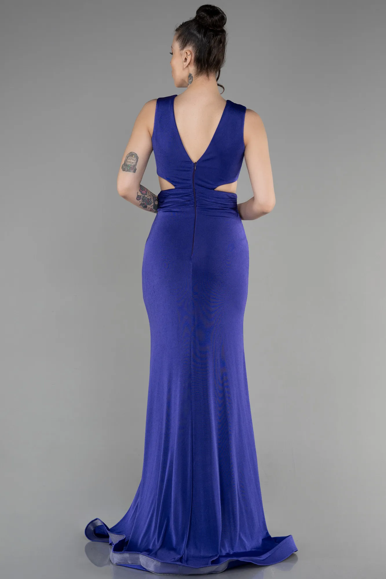 Purple-Long Evening Dress ABU3528
