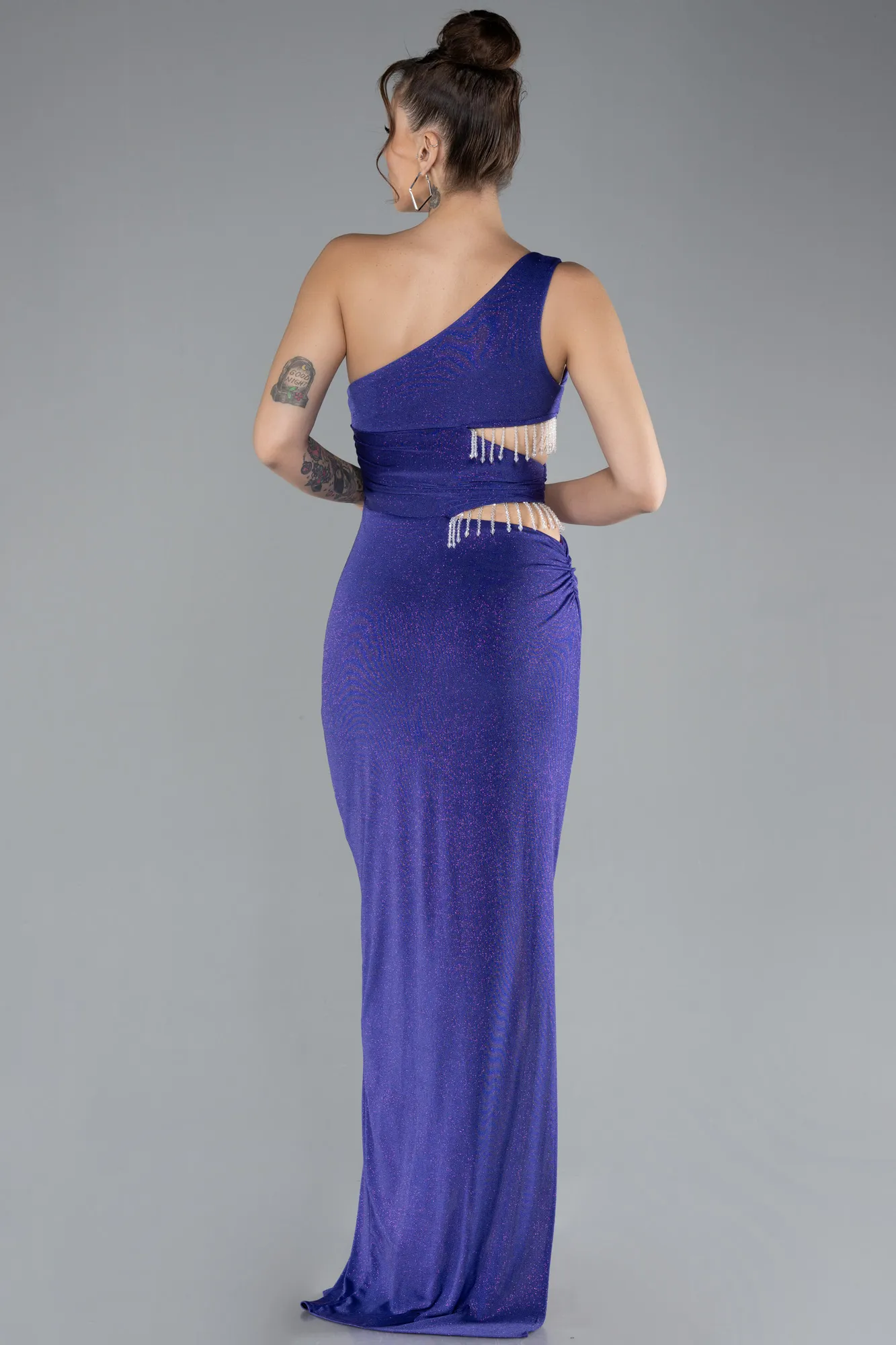 Purple-Long Evening Dress ABU3702