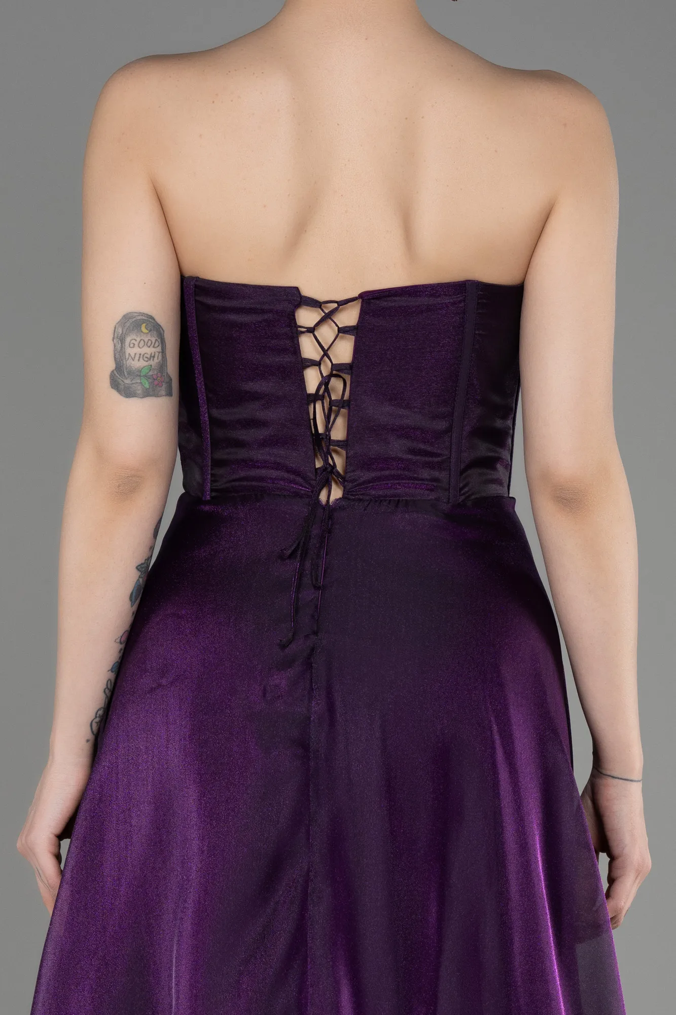 Purple-Long Evening Dress ABU3720