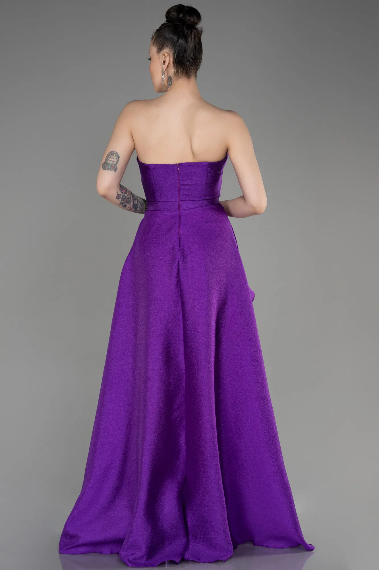 Purple-Long Evening Dress ABU3800