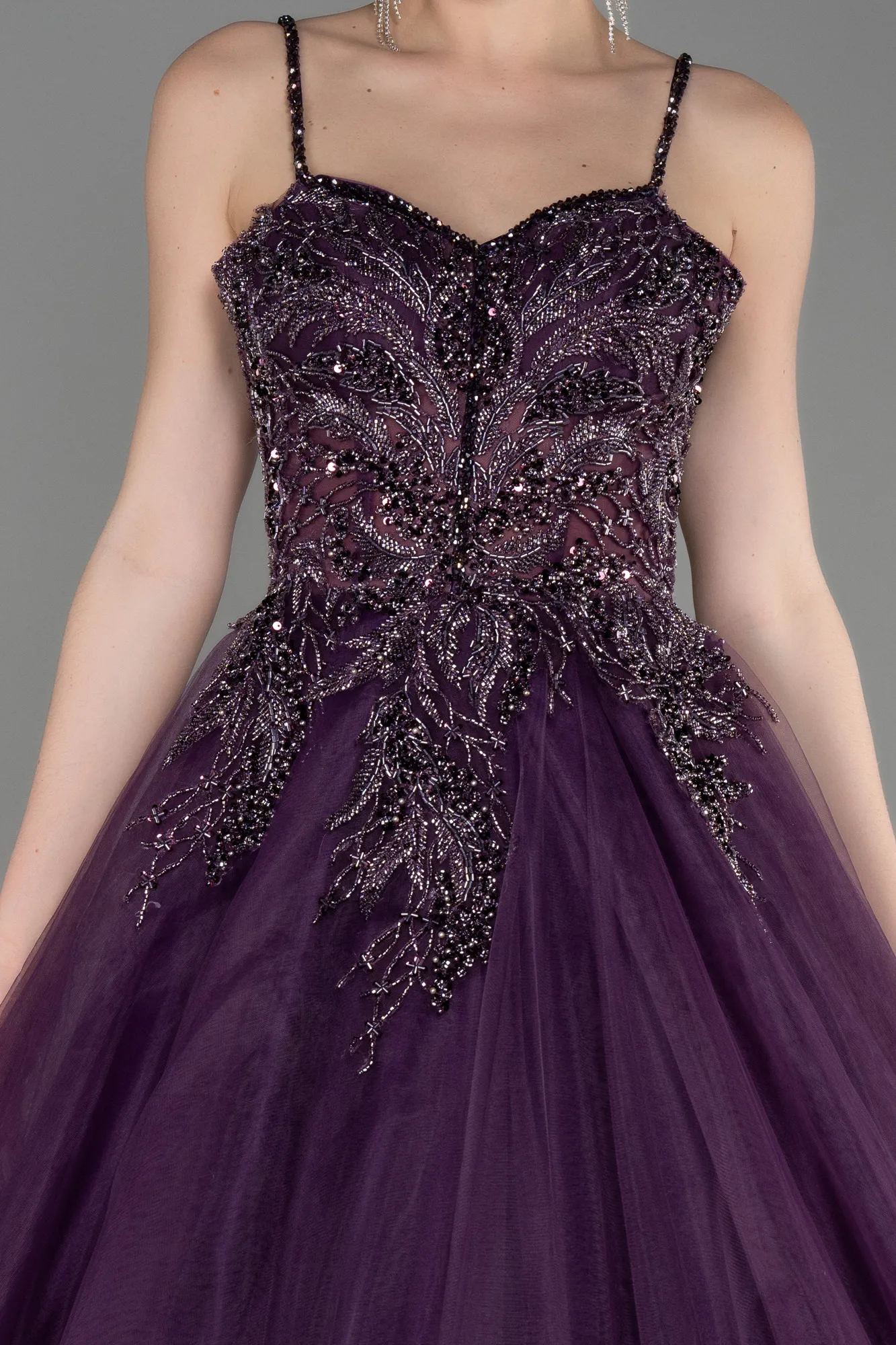 Purple-Long Haute Couture ABU2631