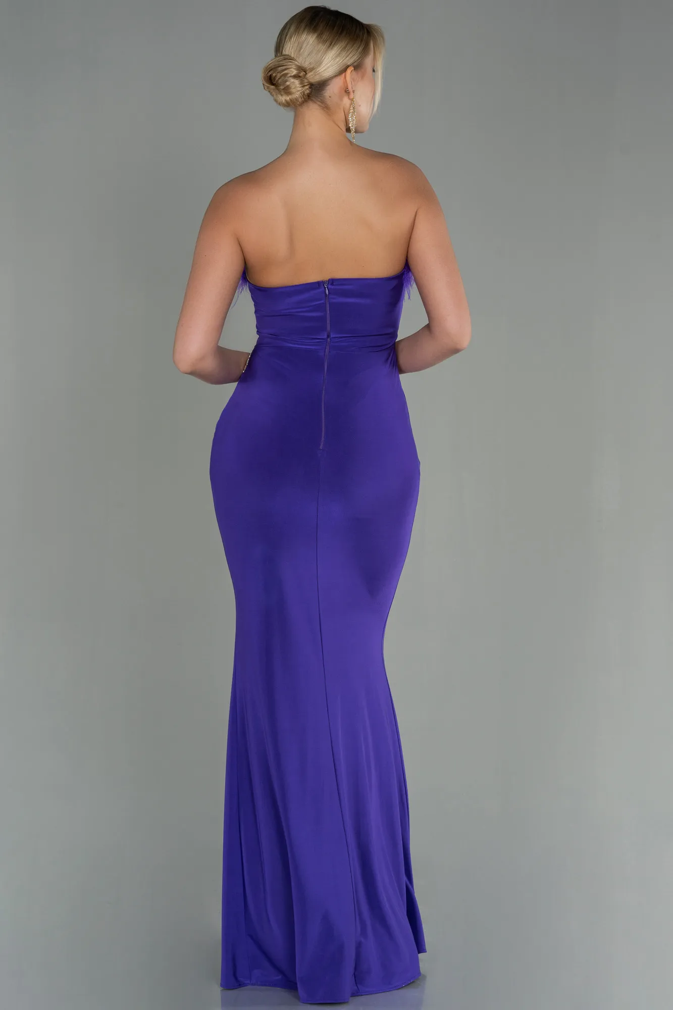 Purple-Long Mermaid Prom Dress ABU3049