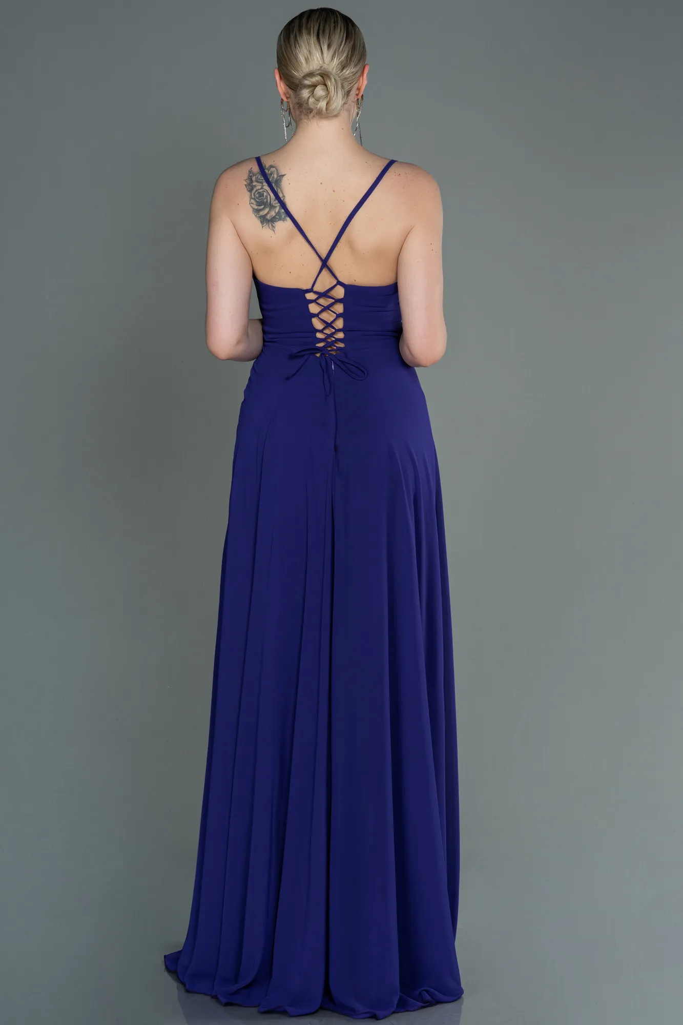 Purple-Long Prom Gown ABU1305