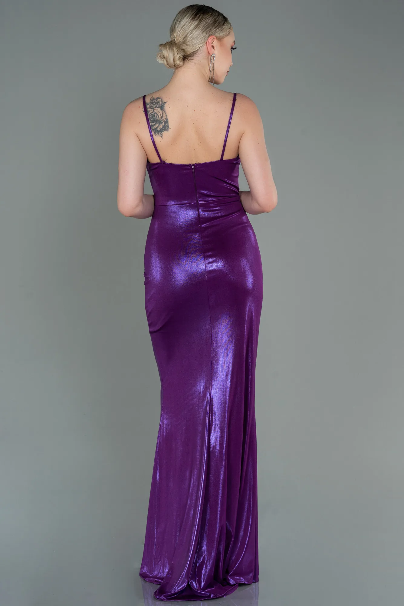 Purple-Long Prom Gown ABU3057