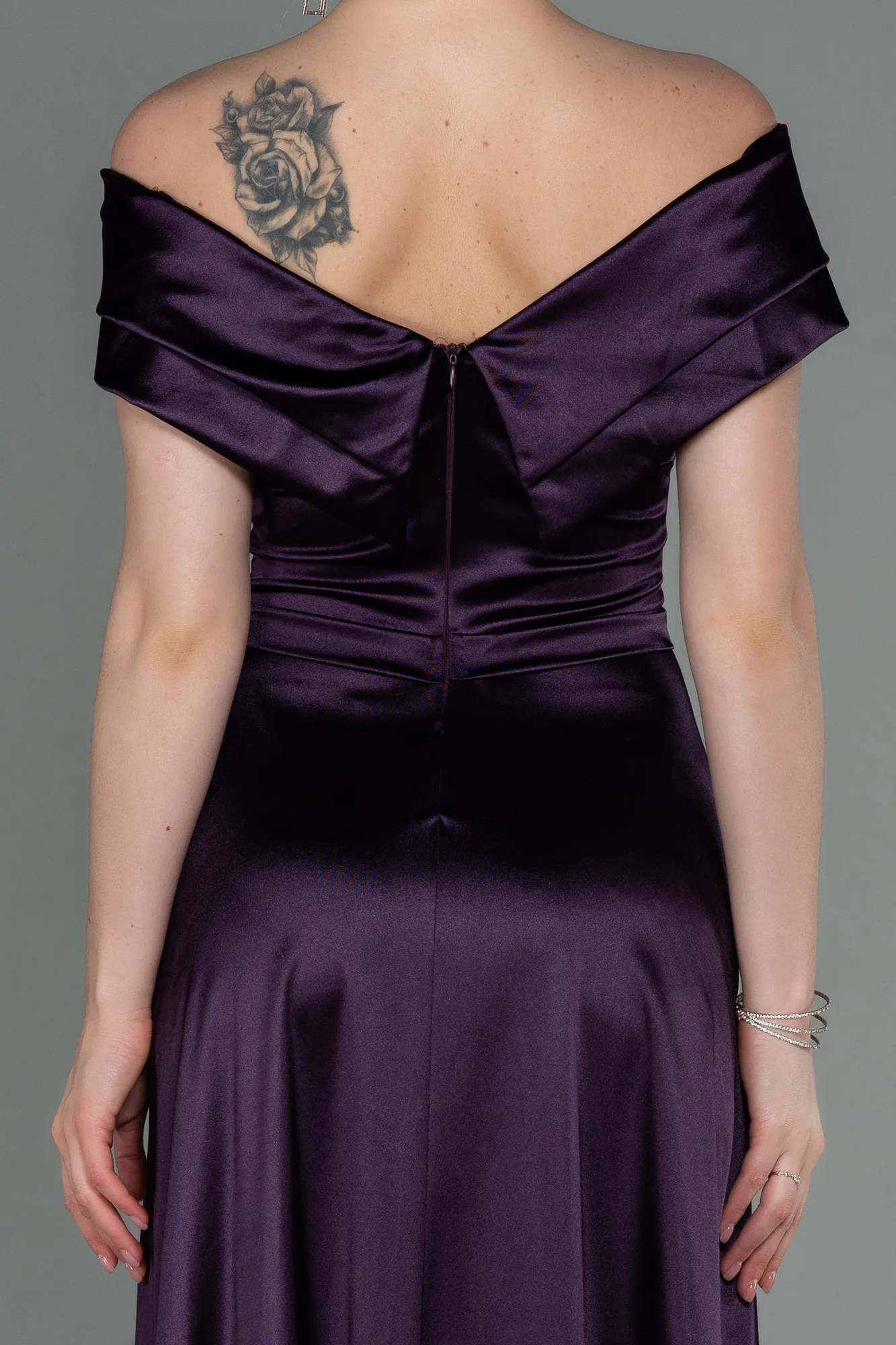Purple-Long Prom Gown ABU3157