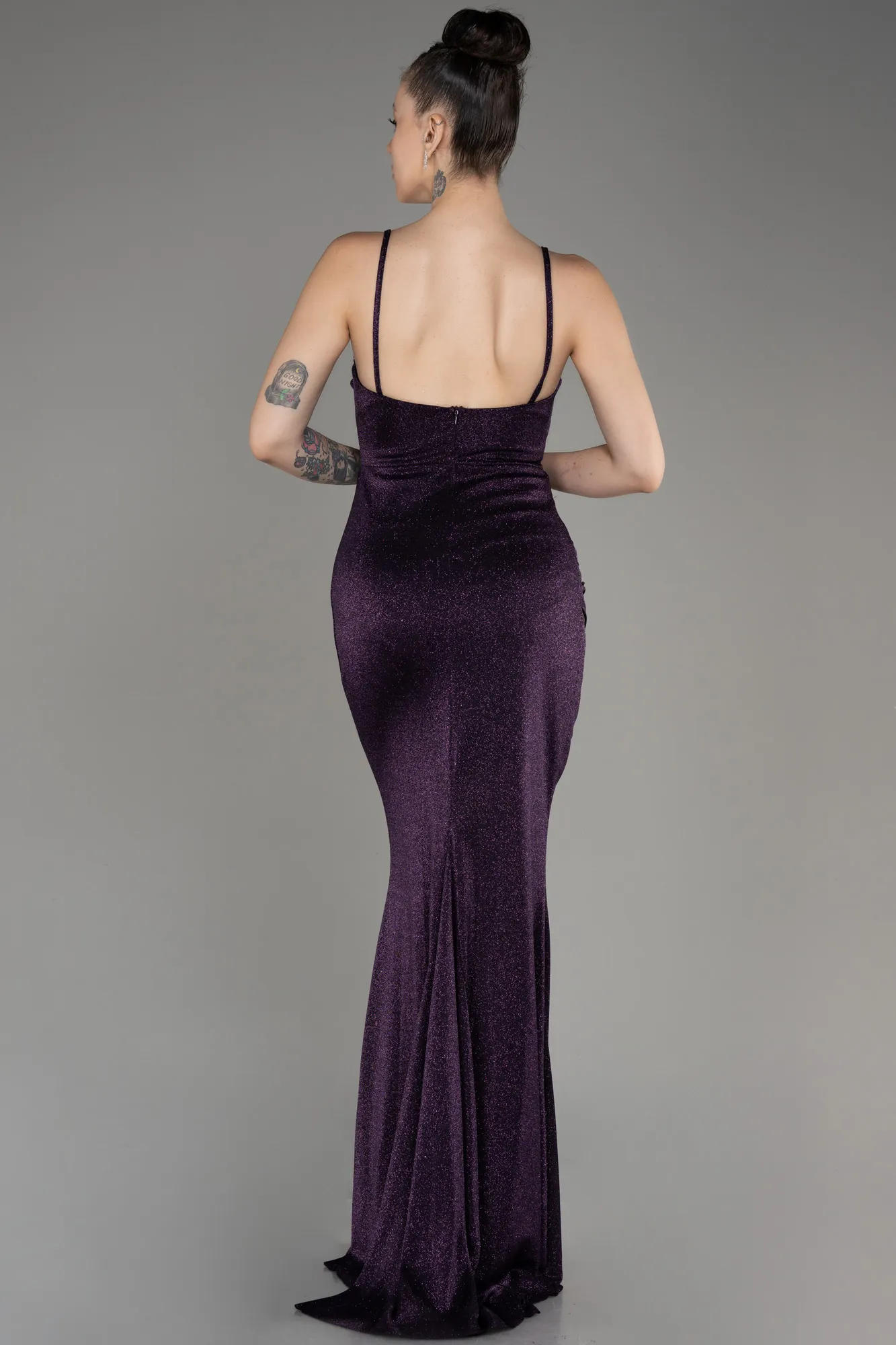 Purple-Long Prom Gown ABU3182