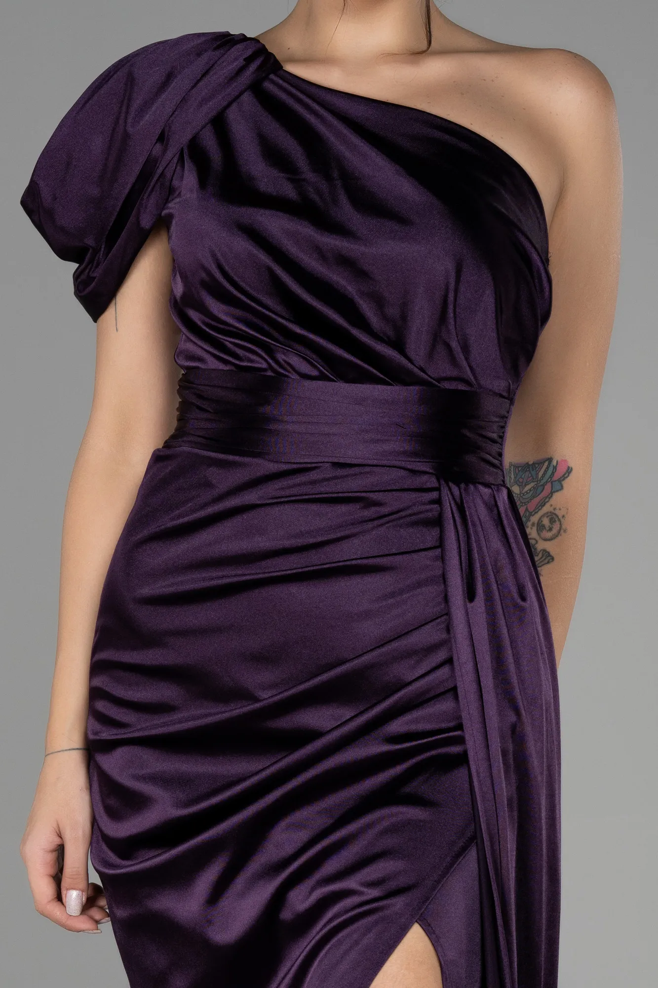 Purple-Long Prom Gown ABU3325