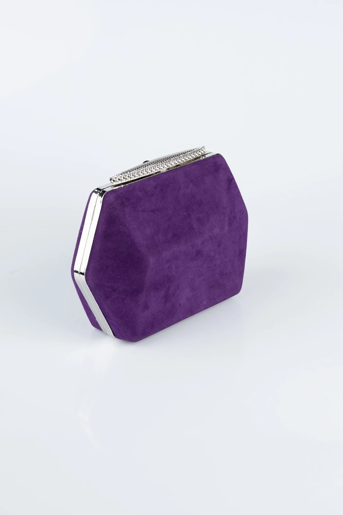 Purple-Suede Night Bag SH837