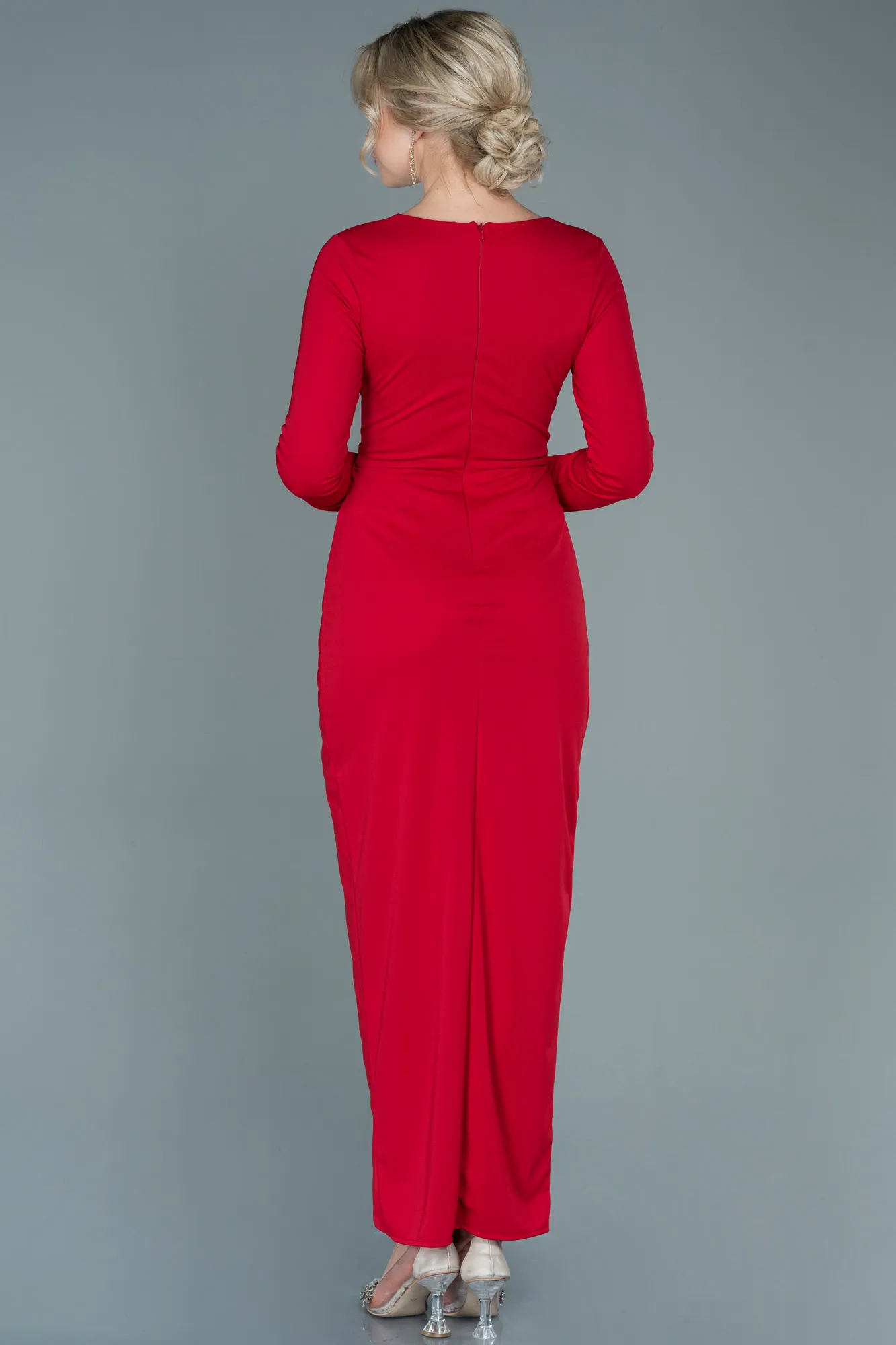 Red-Long Evening Dress ABU2691