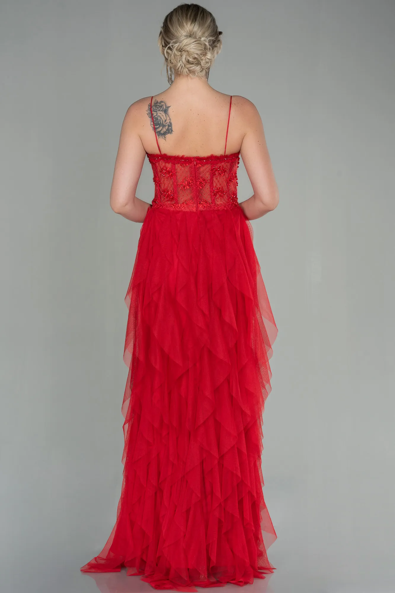 Red-Long Evening Dress ABU2822
