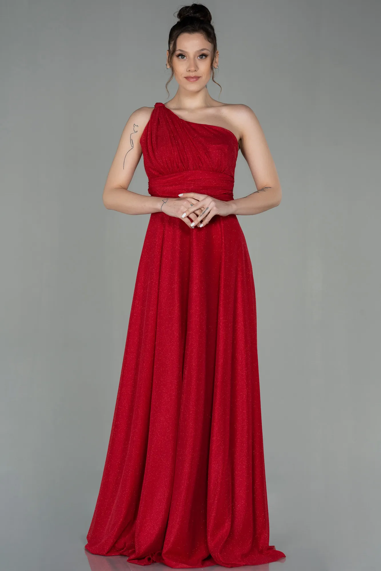 Red-Long Evening Dress ABU2834