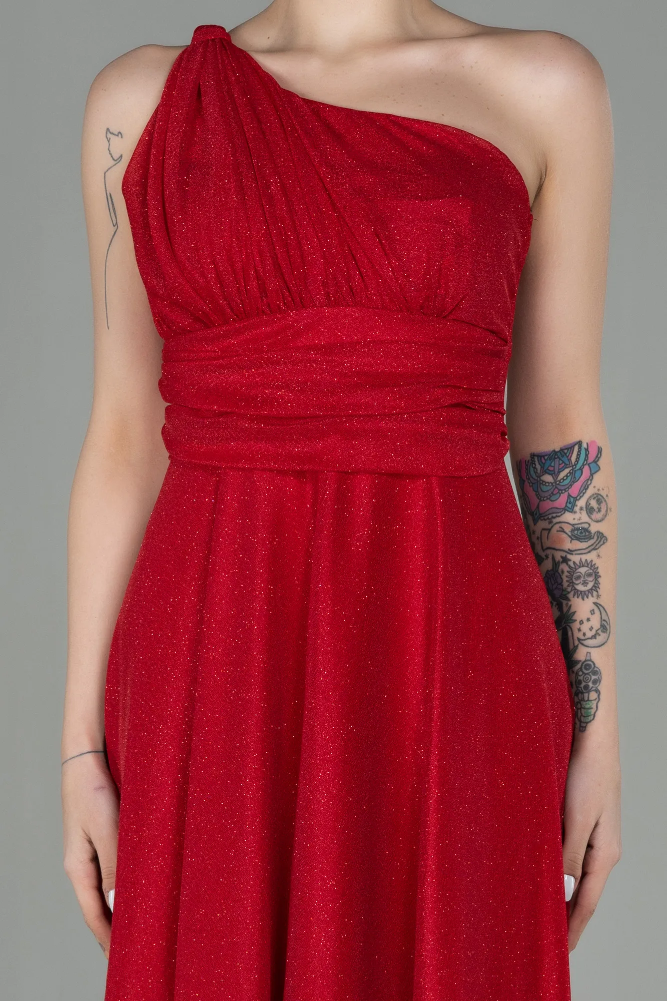 Red-Long Evening Dress ABU2834