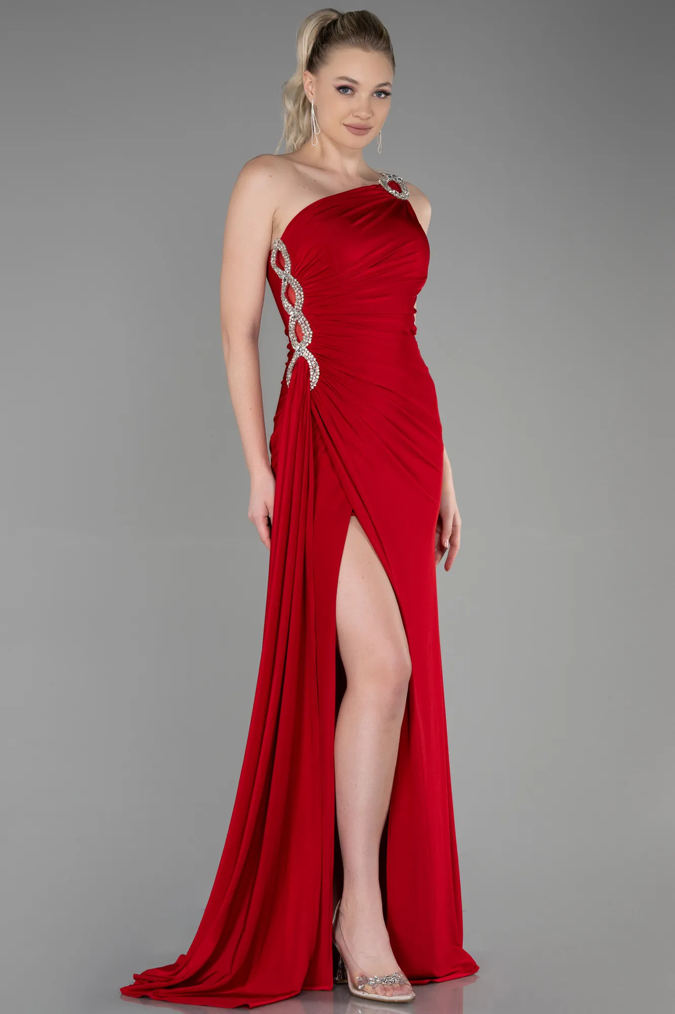 Red-Long Evening Dress ABU2964