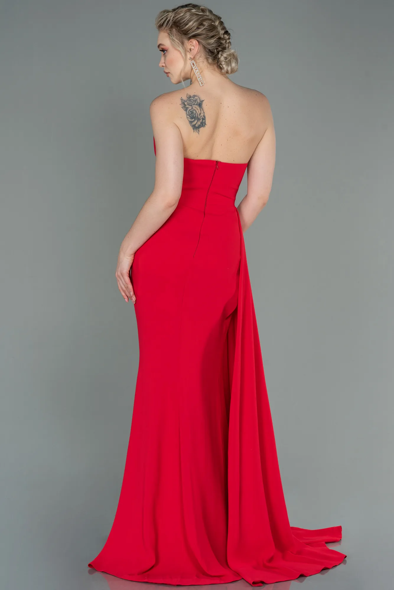 Red-Long Evening Dress ABU3069