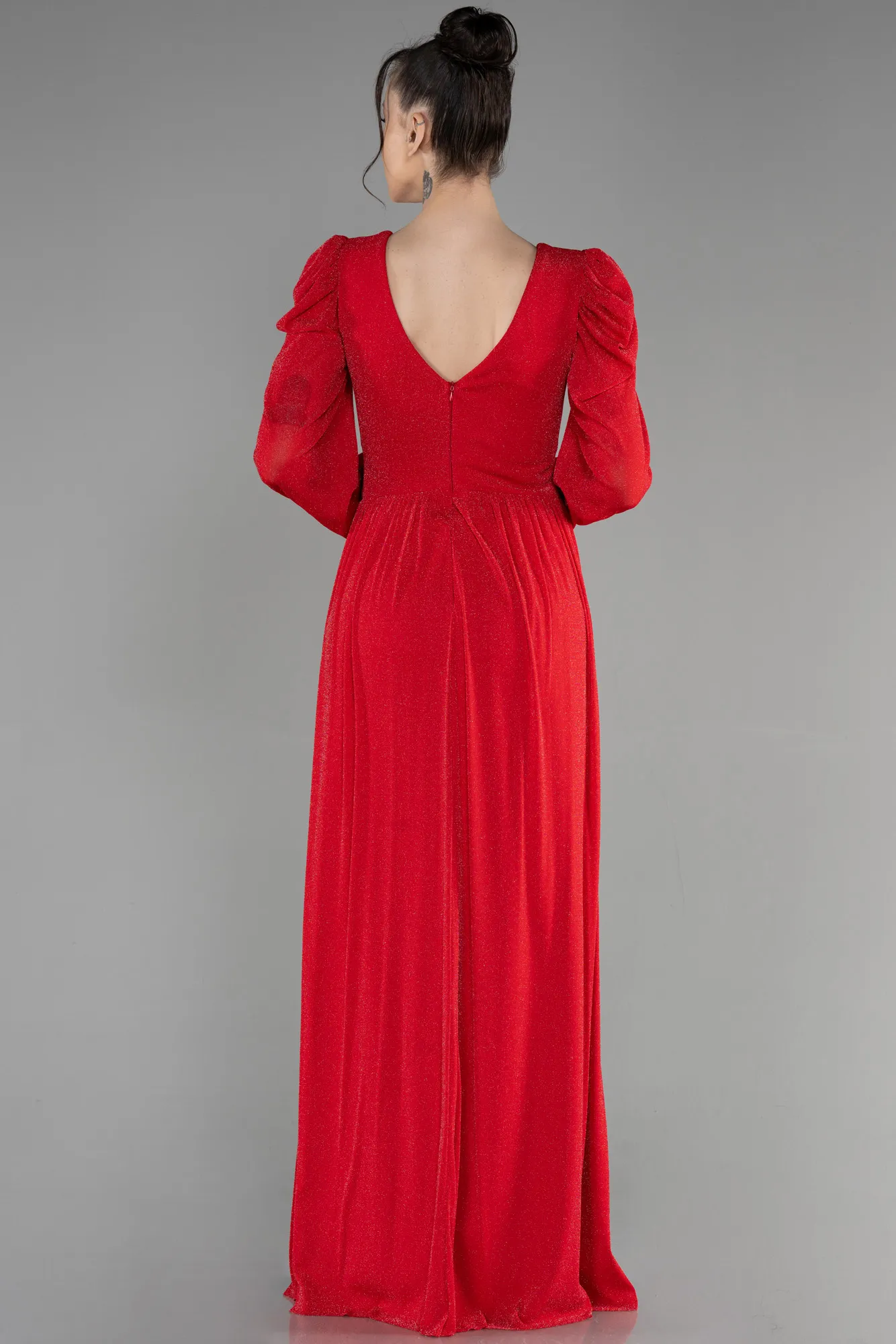 Red-Long Evening Dress ABU3103