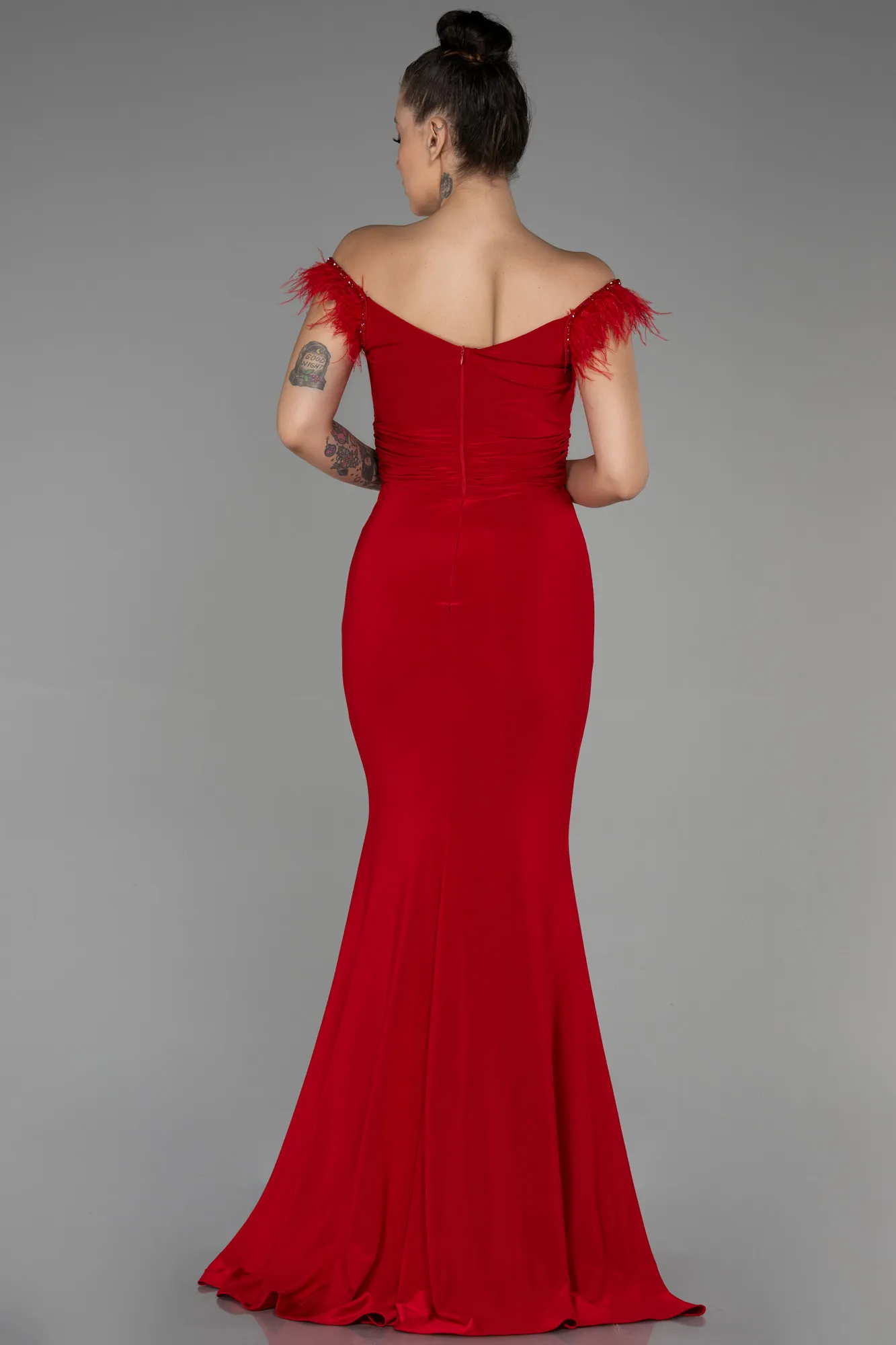 Red-Long Evening Dress ABU3308