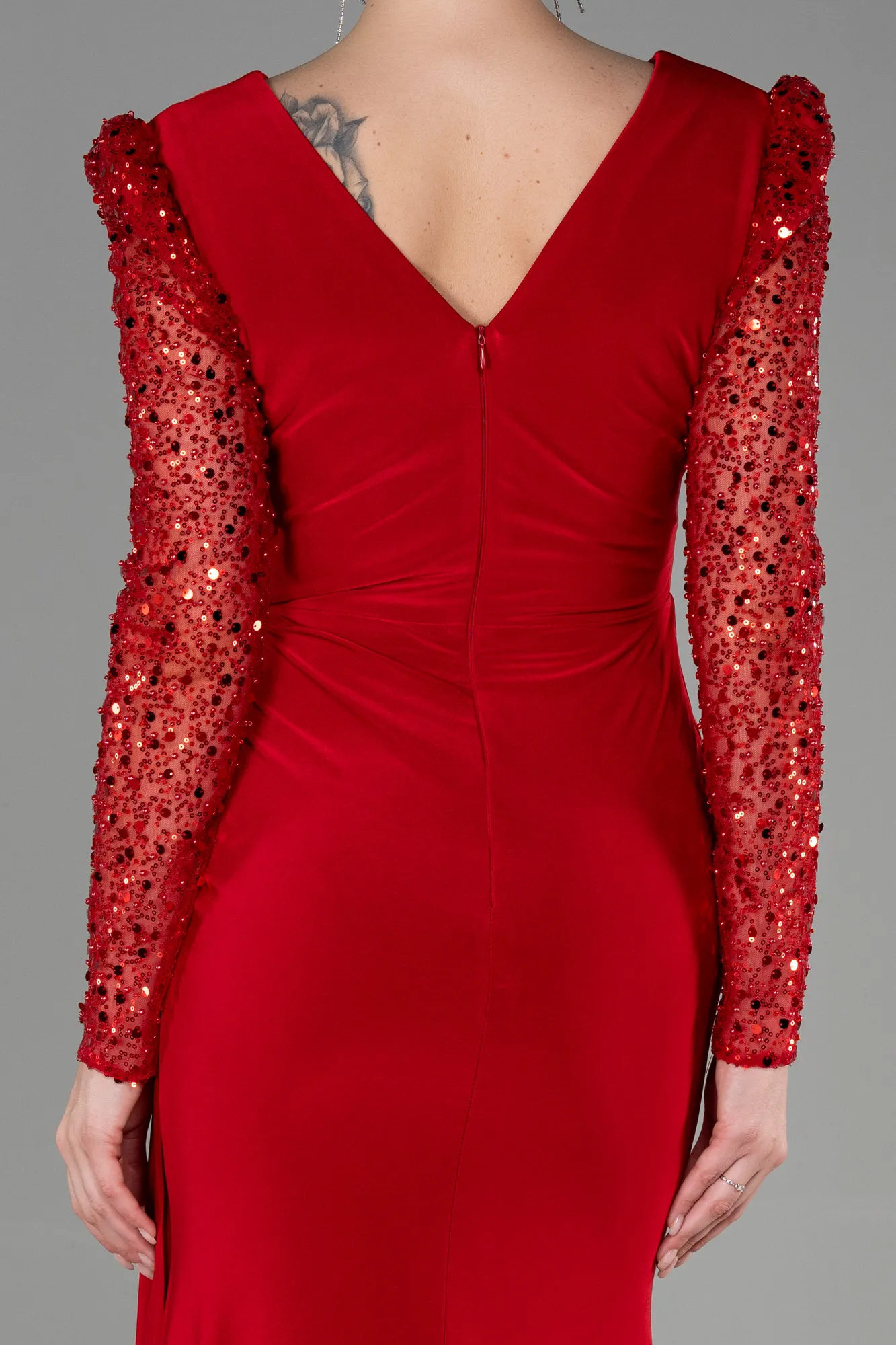 Red-Long Evening Dress ABU3321