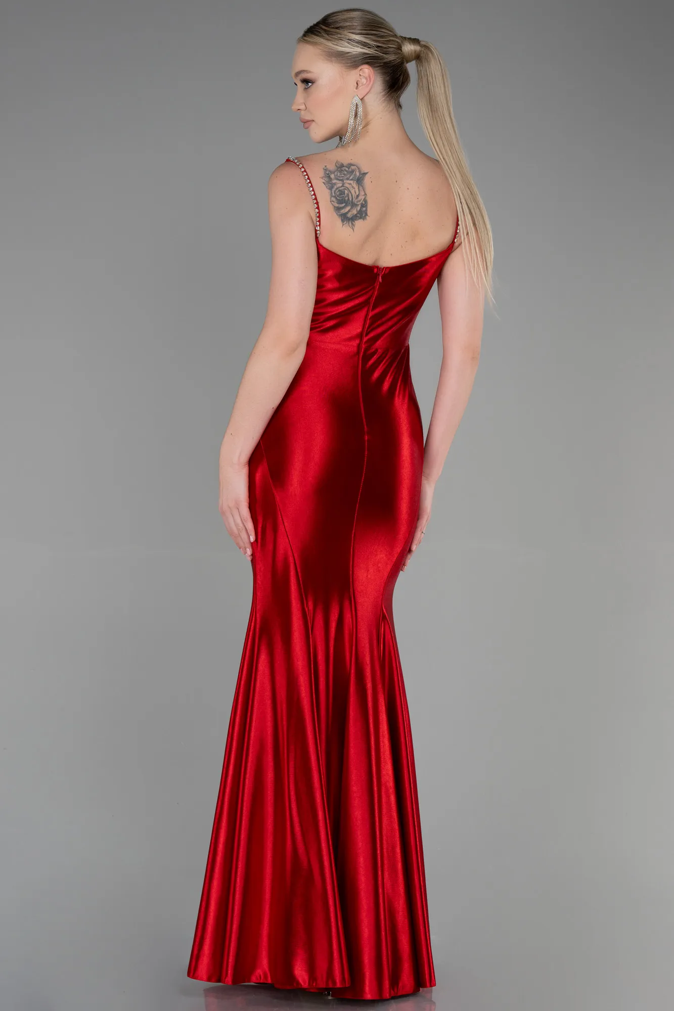 Red-Long Evening Dress ABU3334