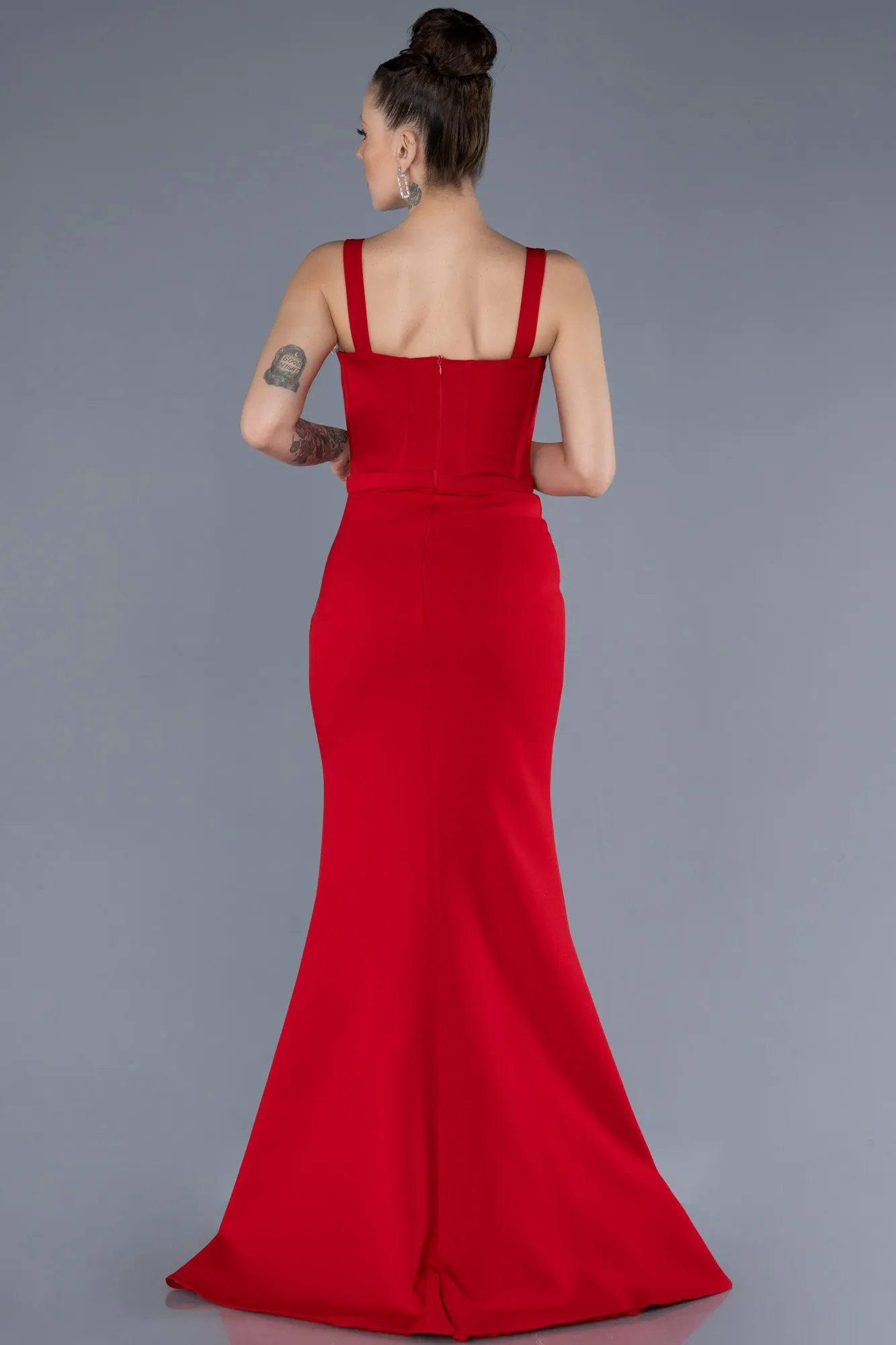 Red-Long Evening Dress ABU3345