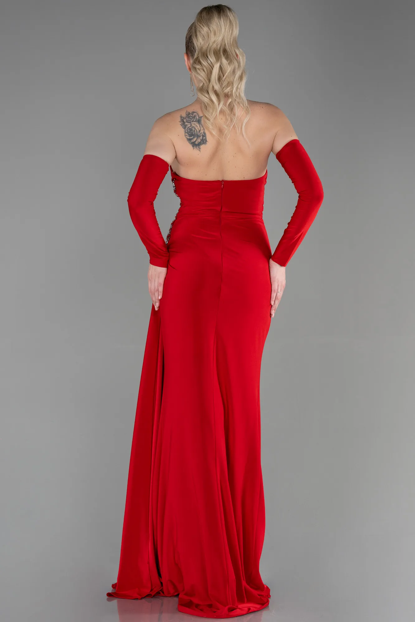 Red-Long Evening Dress ABU3351