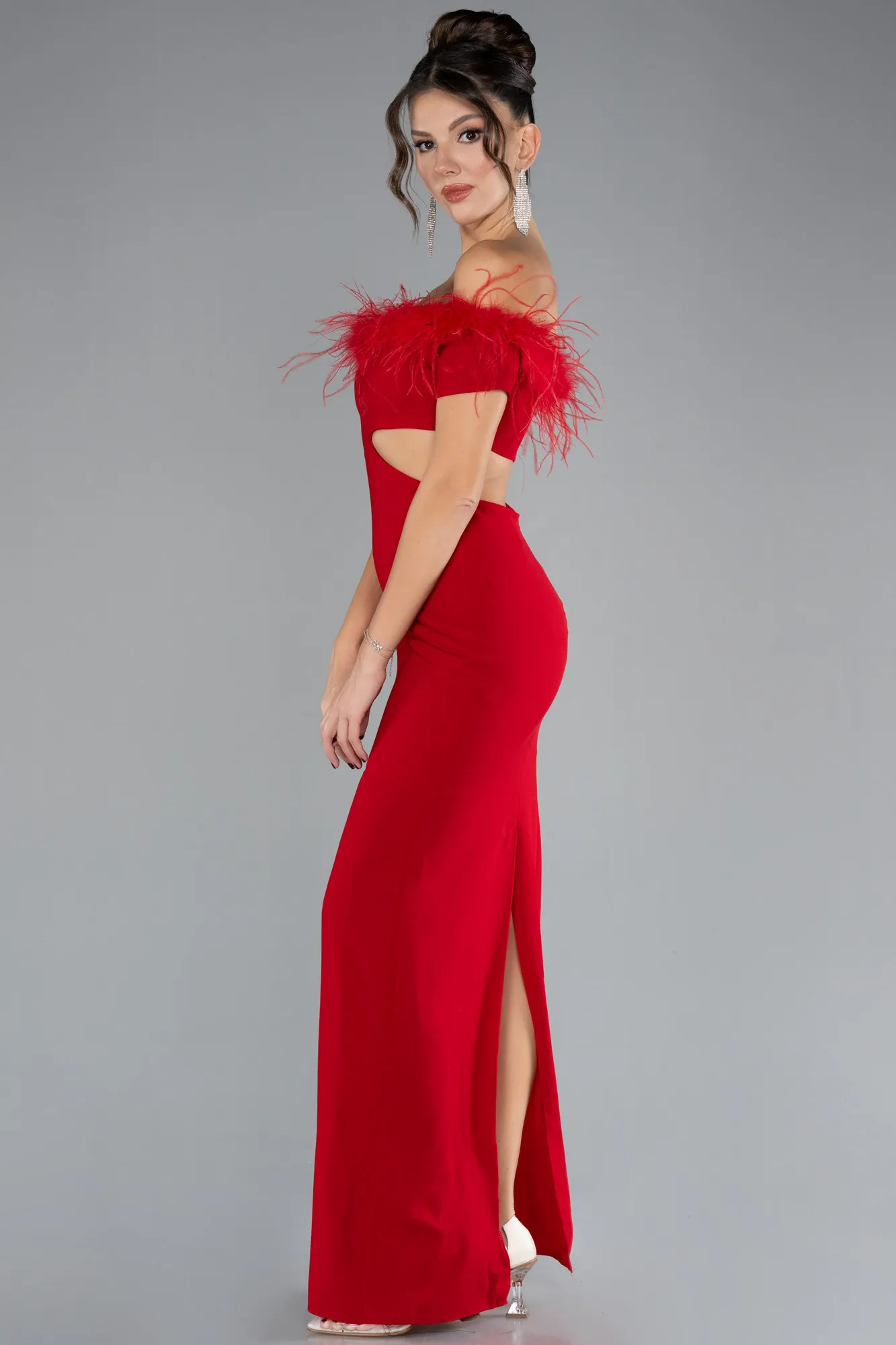 Red-Long Evening Dress ABU3602