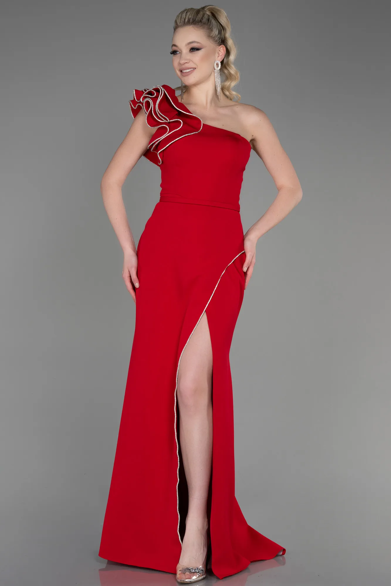 Red-Long Evening Dress ABU3605