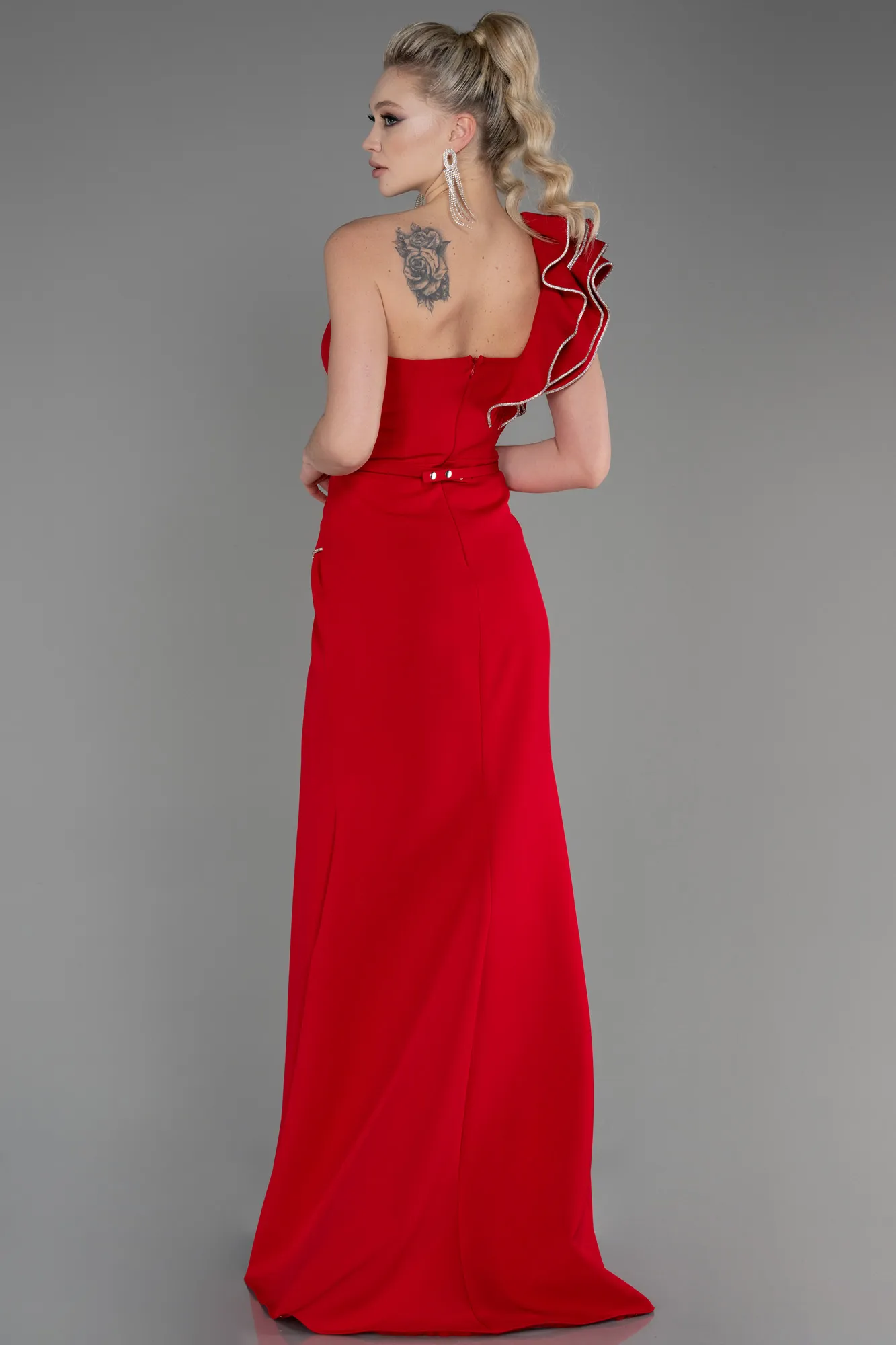 Red-Long Evening Dress ABU3605